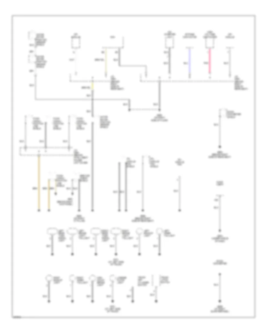 Электросхема подключение массы заземления, гибрид (5 из 5) для Honda Accord Hybrid 2005