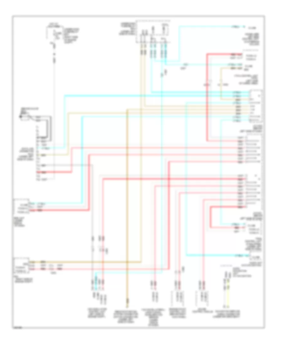 схема соединителя канала связи для Honda Pilot LX 2012