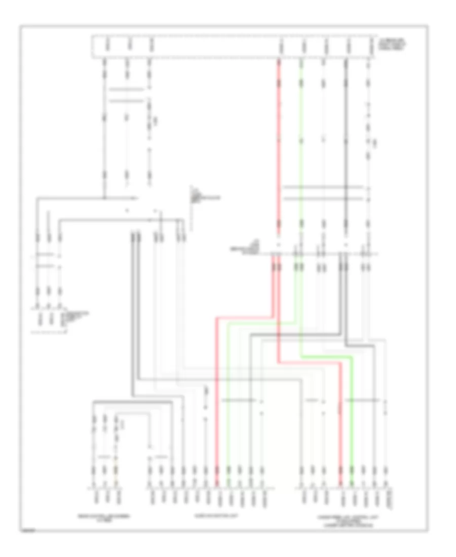 Схема Аудио GA-NET Bus/GA-NET, С Навигация для Honda Pilot LX 2012