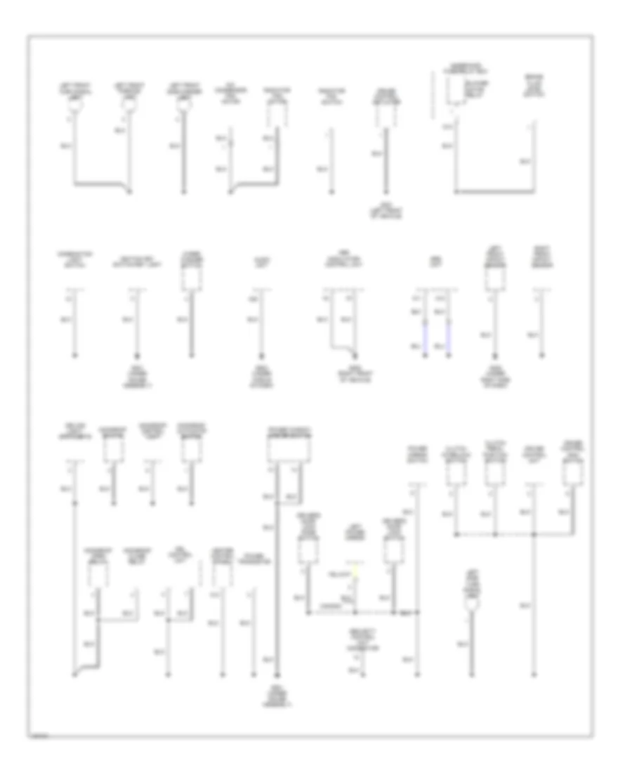 Электросхема подключение массы заземления, хэтчбек (2 из 3) для Honda Civic 2005