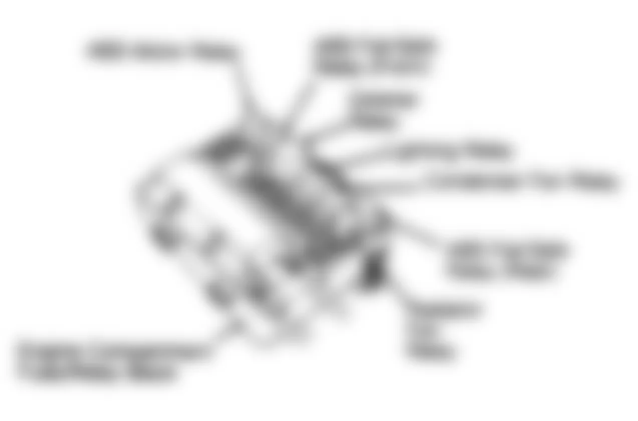 Honda Prelude 2.0 S 1990 - Component Locations -  Component Locations (2 Of 16)