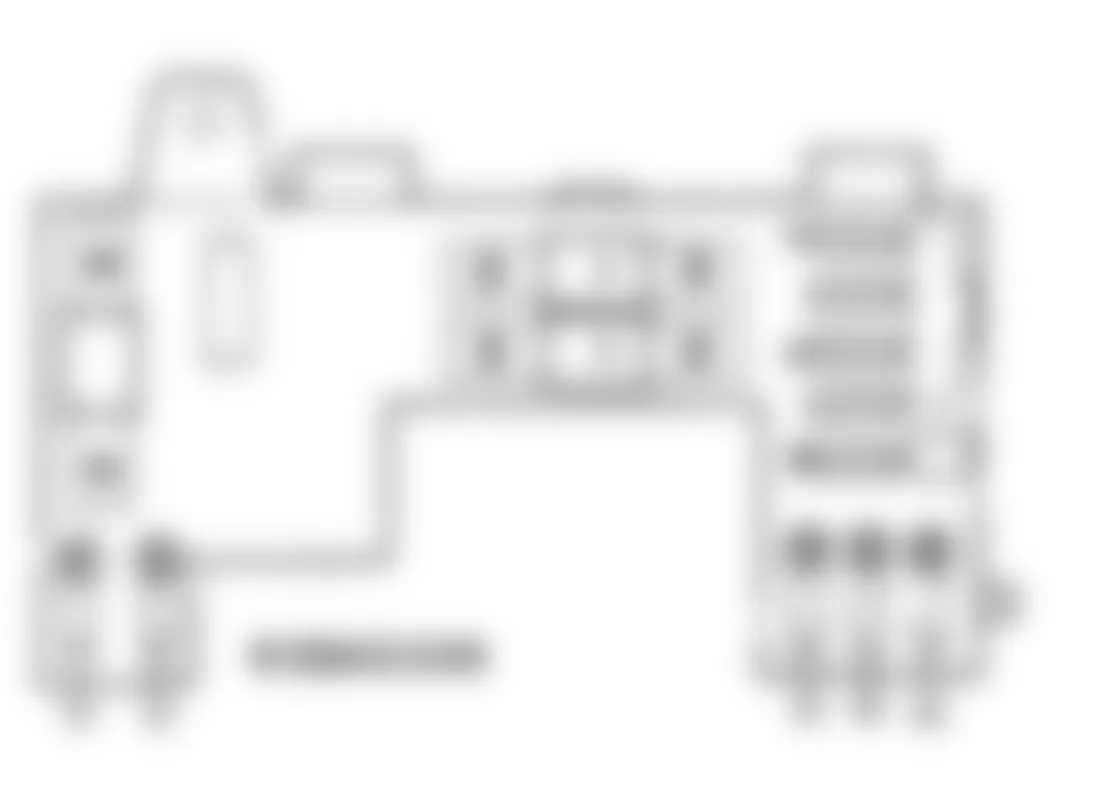 Honda Civic 1991 - Component Locations - Underhood Fuse Panel Identification (1988-91)