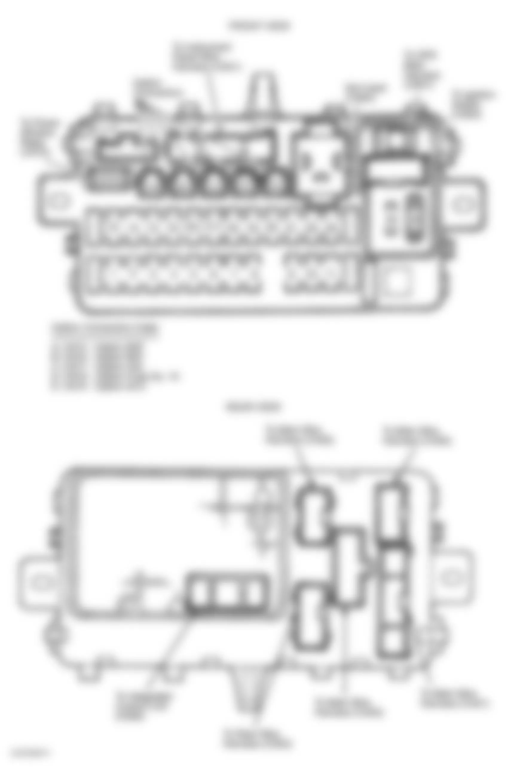 Honda Civic DX 1992 - Component Locations -  Identifying Under-Dash Fuse/Relay Box Components (1994-95 Civic Del Sol)
