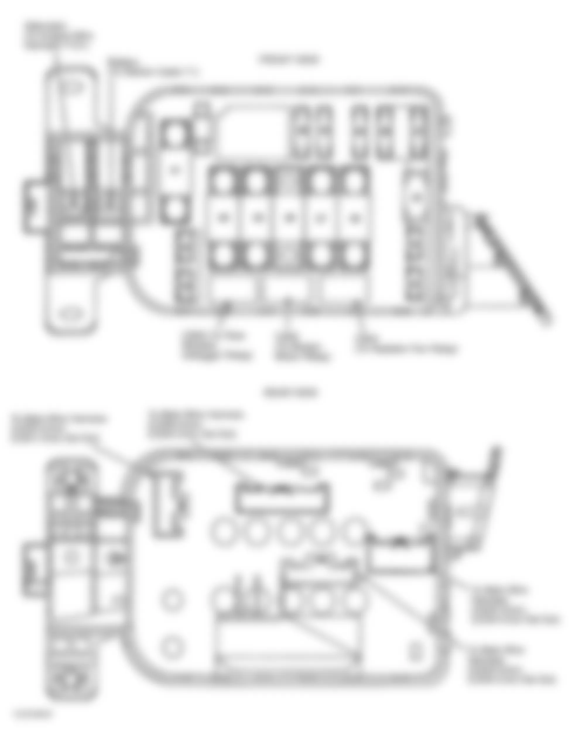 Honda Civic DX 1992 - Component Locations -  Identifying Under-Hood Fuse/Relay Box Components (1992-93 Civic & 1993 Civic Del Sol)