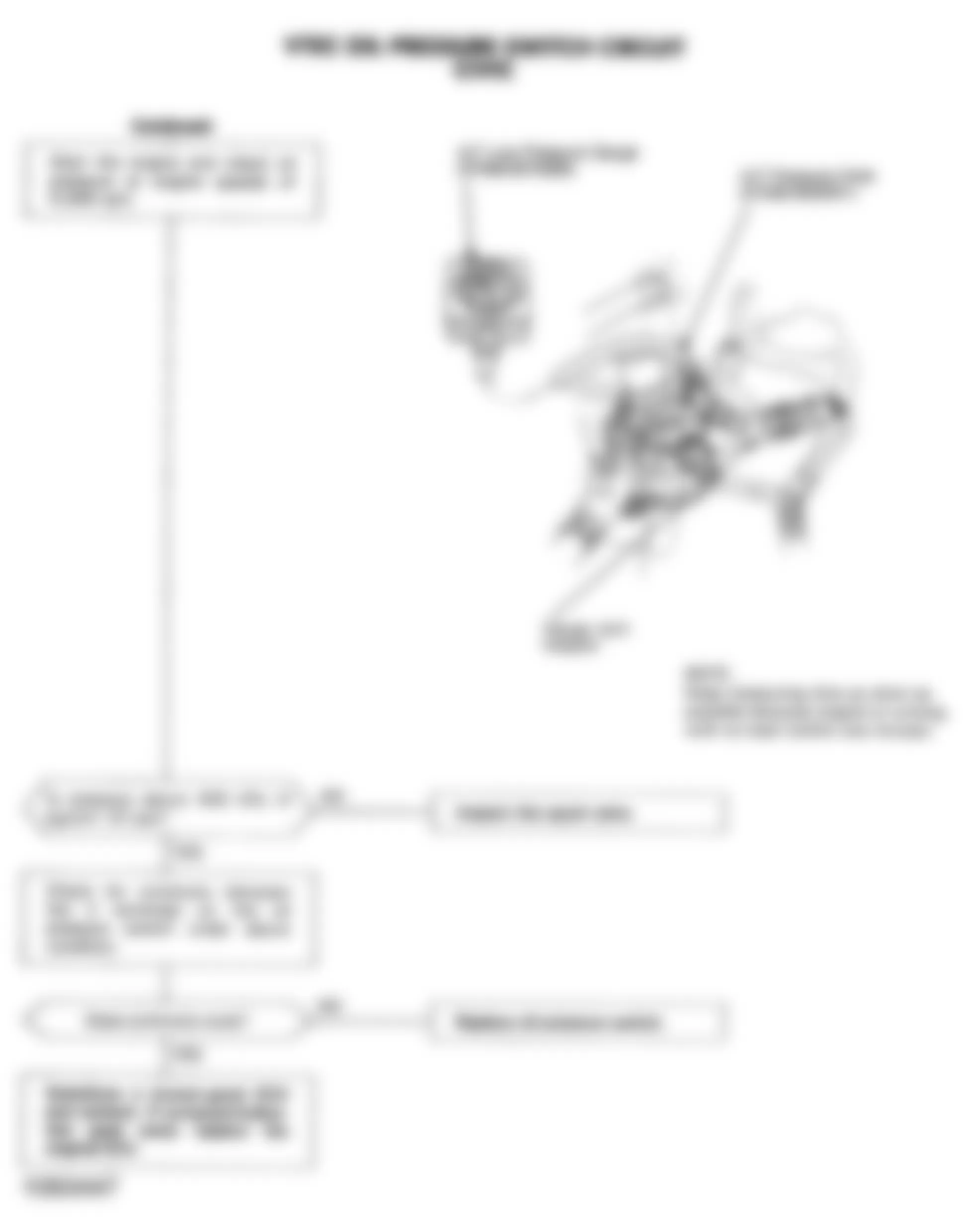 Honda Civic DX 1992 - Component Locations -  Code 22 Chart (3 Of 3) - VTEC Oil Pressure Switch CKT.