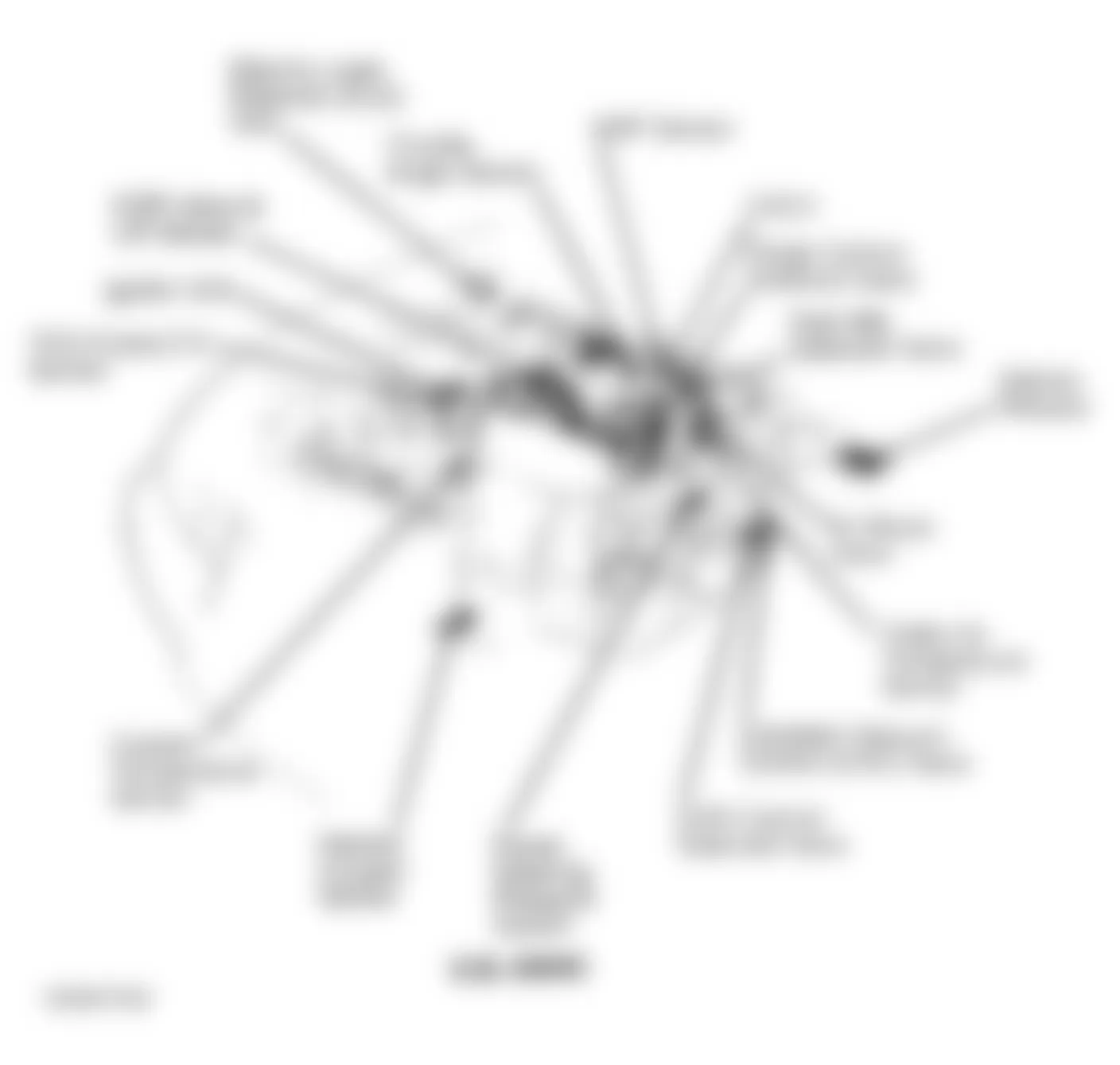 Honda Prelude S 1992 - Component Locations -  Component Locations (4 Of 5)