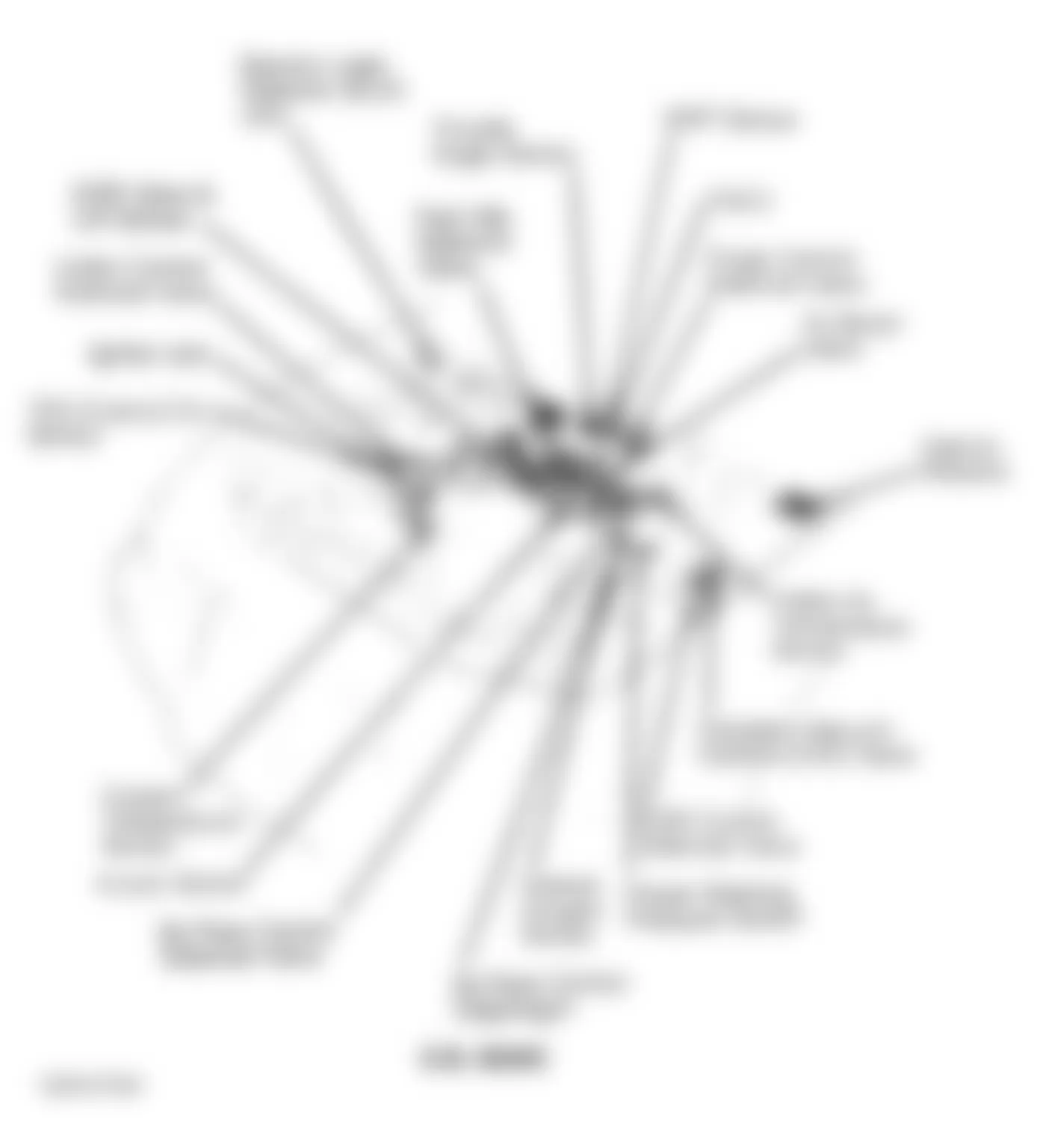 Honda Prelude S 1992 - Component Locations -  Component Locations (5 Of 5)