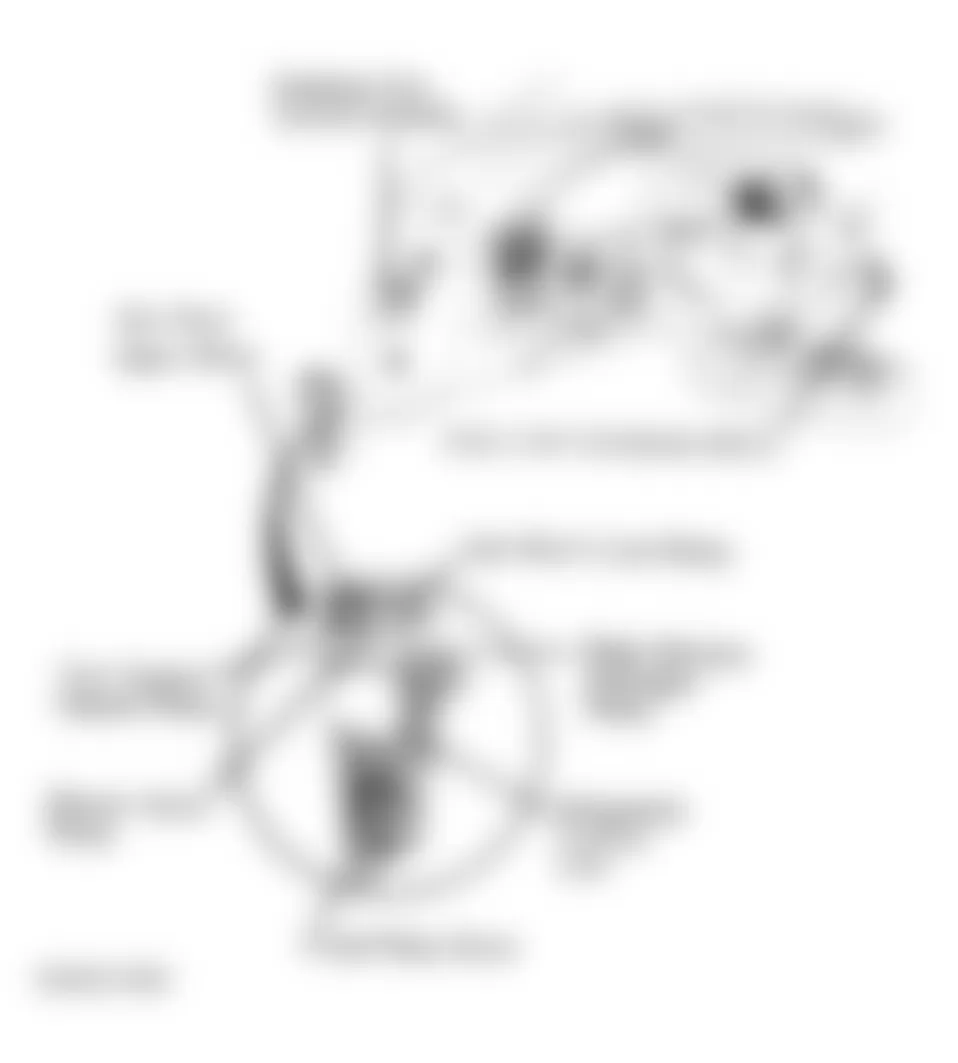 Honda Accord LX 1993 - Component Locations -  Component Locations (2 Of 14)