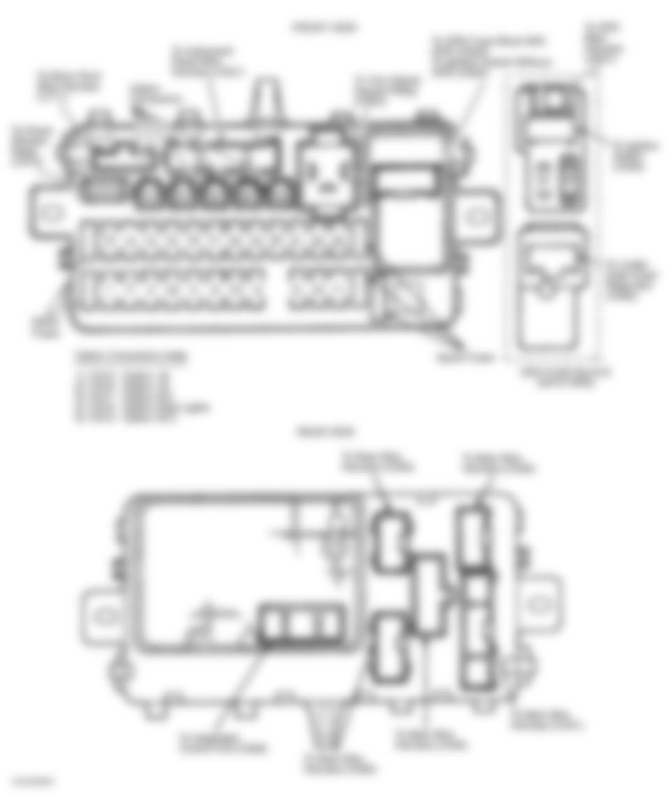 Honda Civic LX 1993 - Component Locations -  Identifying Under-Dash Fuse/Relay Box Components (1994-95 Civic)