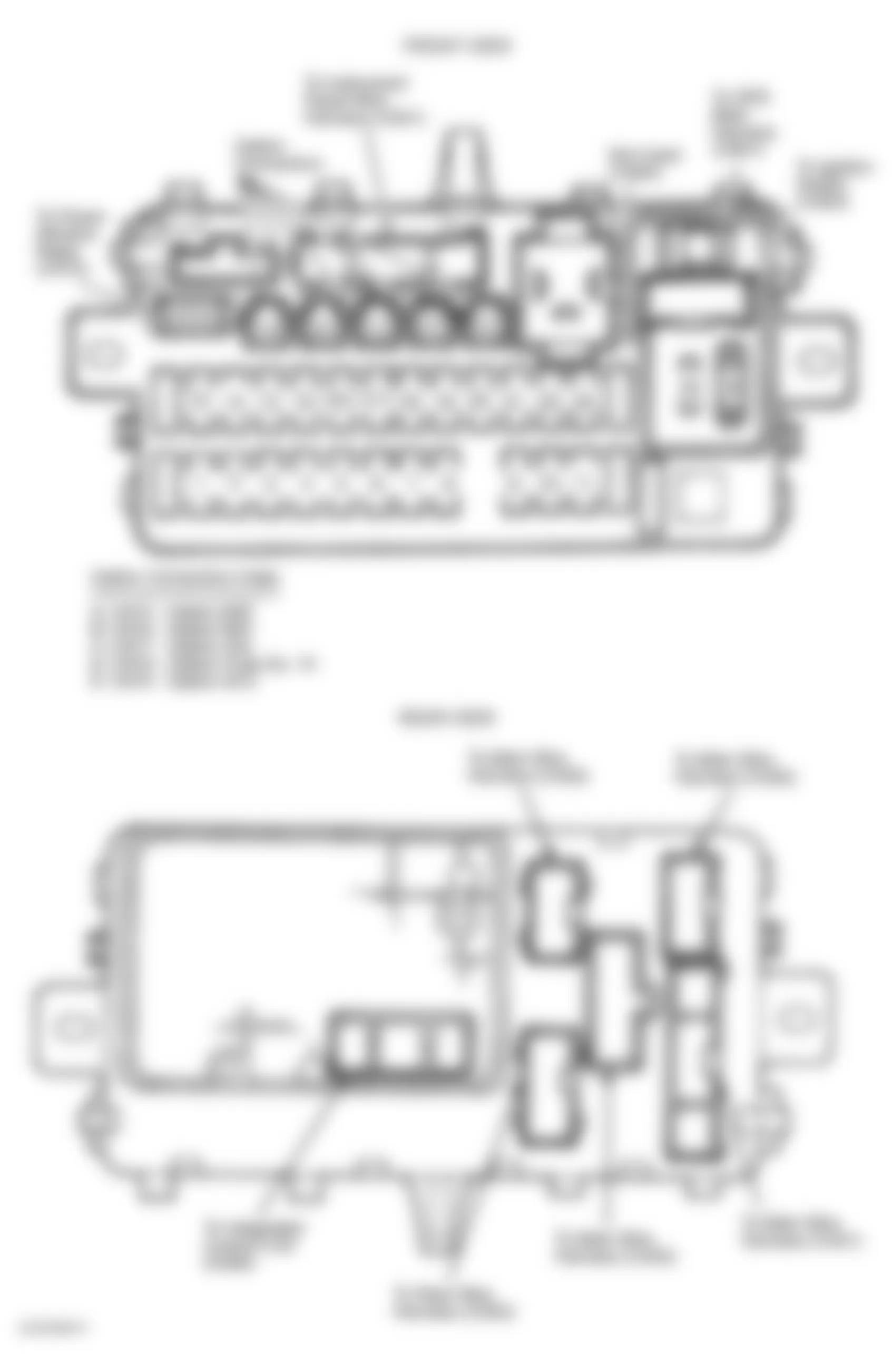 Honda Civic LX 1993 - Component Locations -  Identifying Under-Dash Fuse/Relay Box Components (1994-95 Civic Del Sol)
