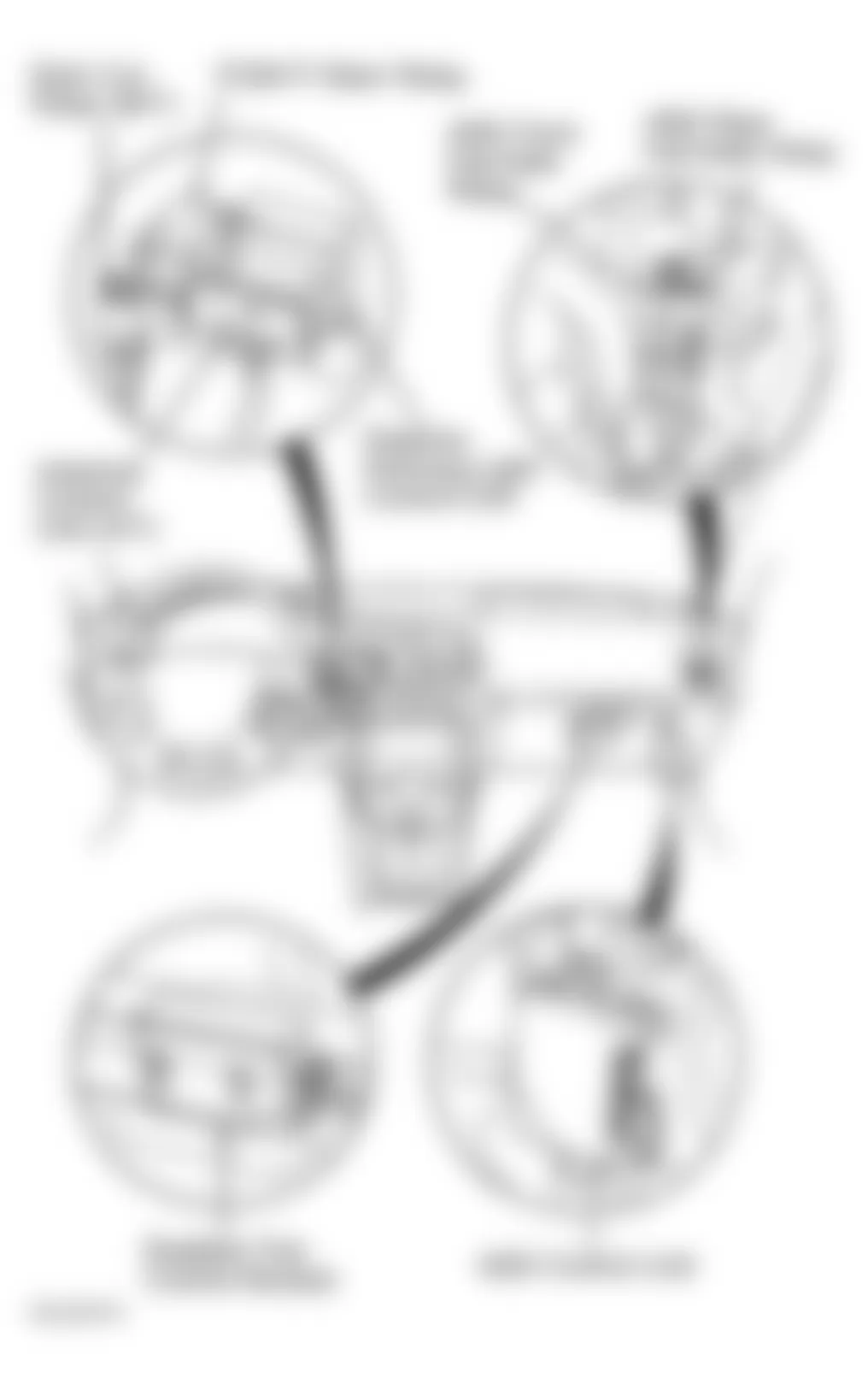 Honda Accord DX 1994 - Component Locations -  Component Locations (1 Of 4)