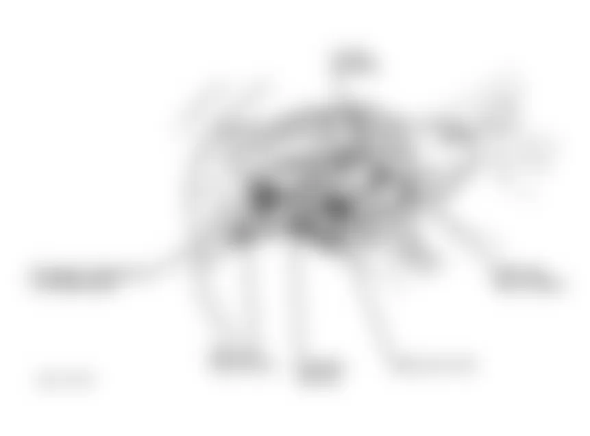 Honda Civic LX 1994 - Component Locations - Component Locations (3 Of 6)