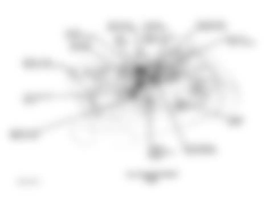 Honda Civic LX 1994 - Component Locations - Component Locations (6 Of 6)