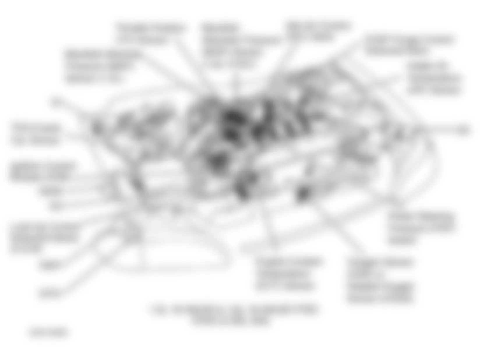Honda Civic CX 1995 - Component Locations -  Engine Compartment (1.5L 16-Valve & 1.6L 16-Valve VTEC)