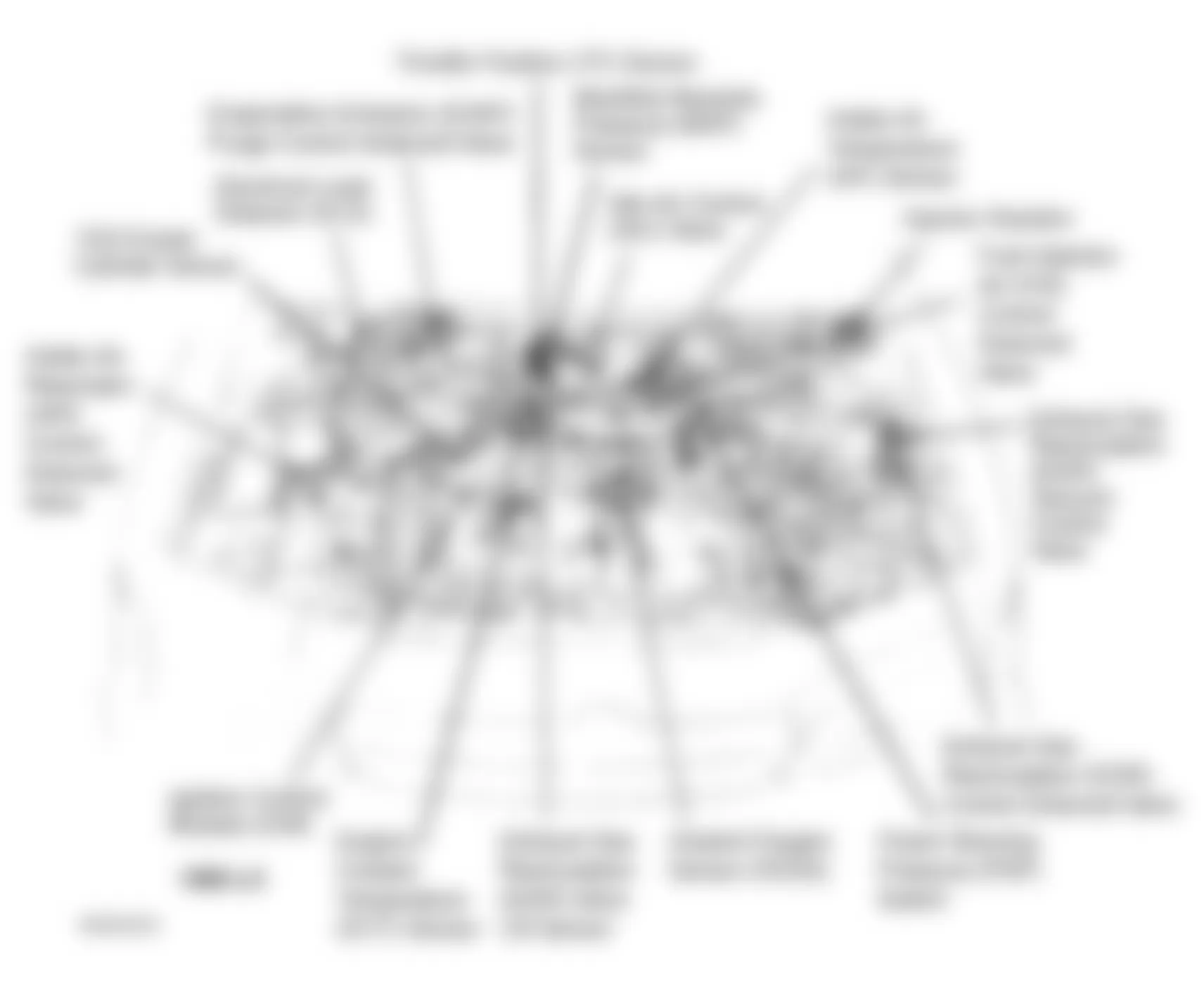 Honda Accord DX 1996 - Component Locations -  Engine Compartment (1995) (2.2L)