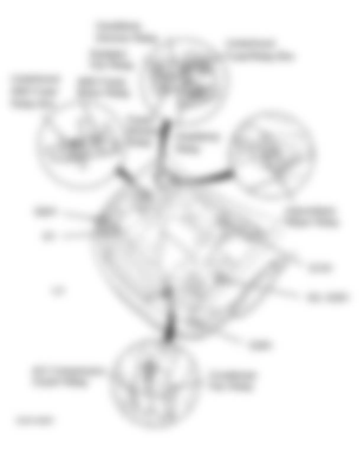 Honda Accord DX 1996 - Component Locations -  Engine Compartment (2.2L)