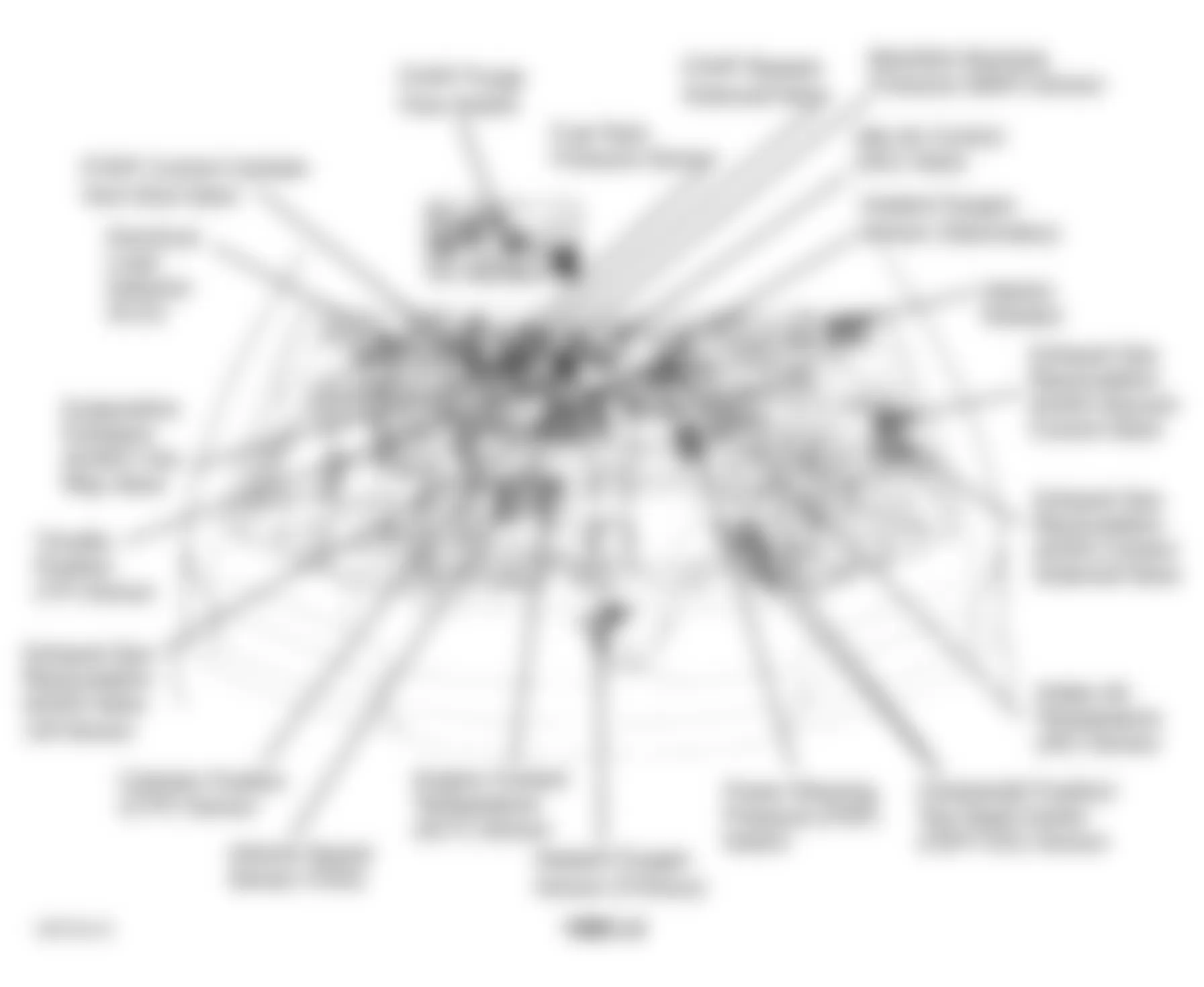 Honda Accord DX 1996 - Component Locations -  Engine Compartment (1996) (2.2L)