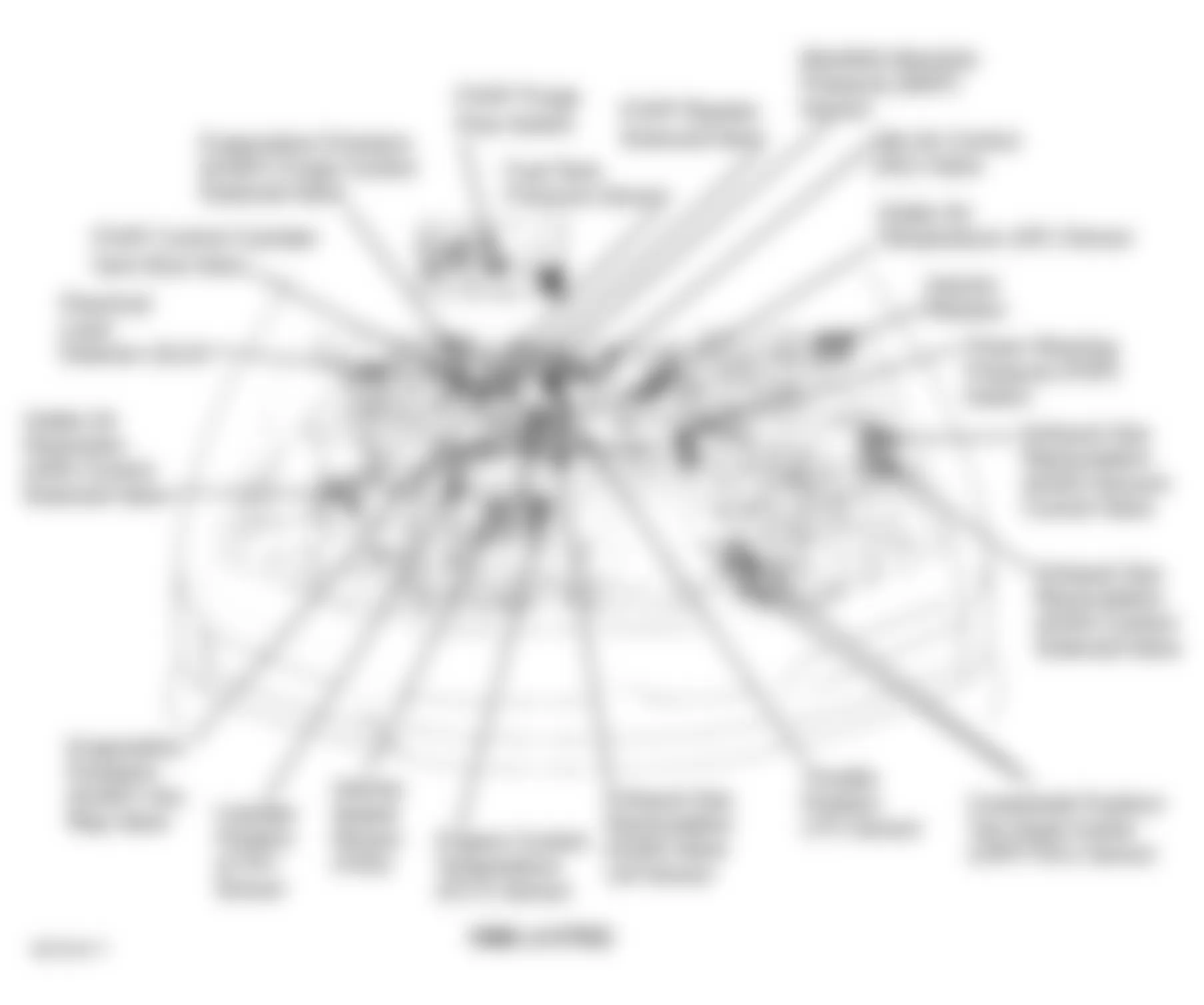 Honda Accord DX 1996 - Component Locations -  Engine Compartment (1996) (2.2L VTEC)