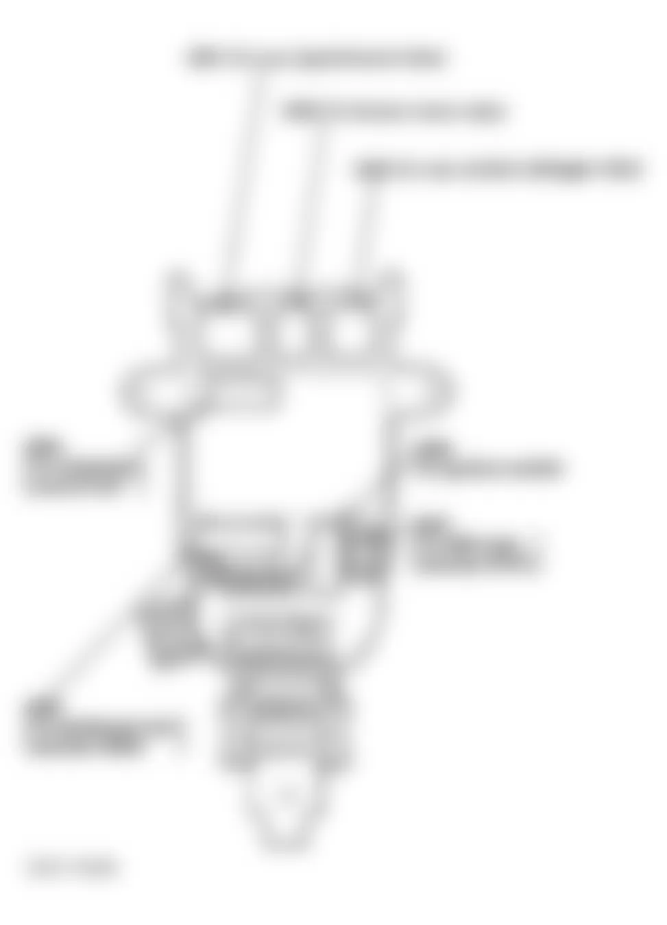 Honda Accord DX 1996 - Component Locations -  Identifying Under-Dash Fuse/Relay Box Components (1997 4-Cylinder)