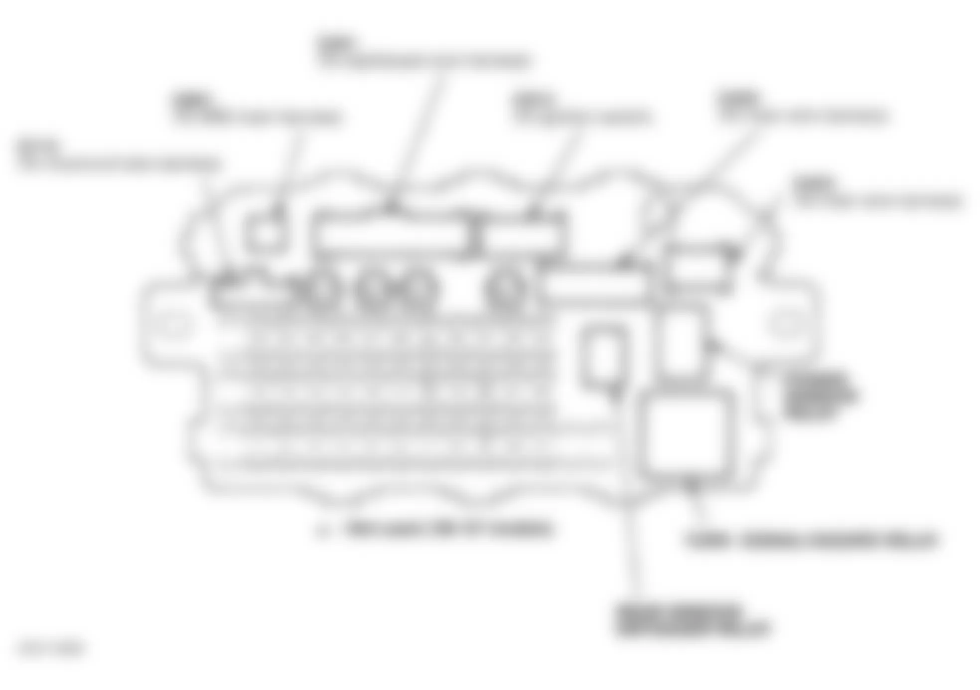 Honda Civic EX 1996 - Component Locations -  Identifying Under-Dash Fuse/Relay Box Components (1996-2000)