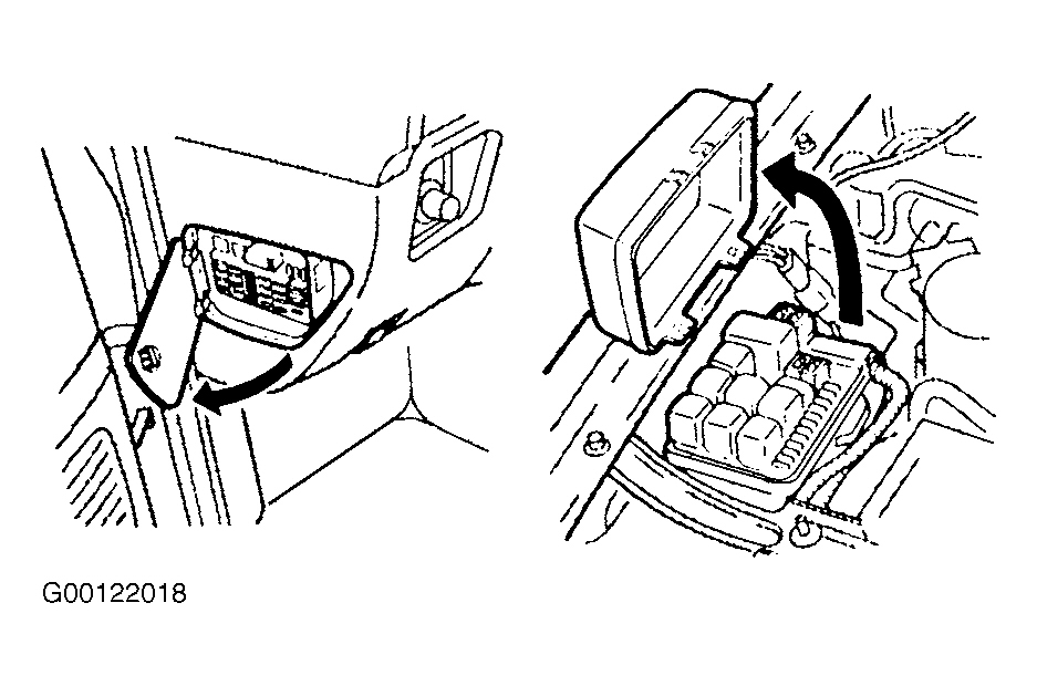 Honda Passport DX 1996 1996 97 ELECTRICAL Fuses Circuit Breakers