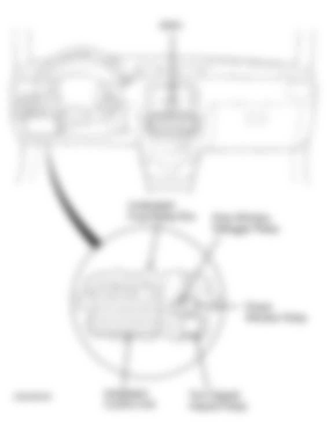 Honda CR-V LX 1997 - Component Locations -  Dash