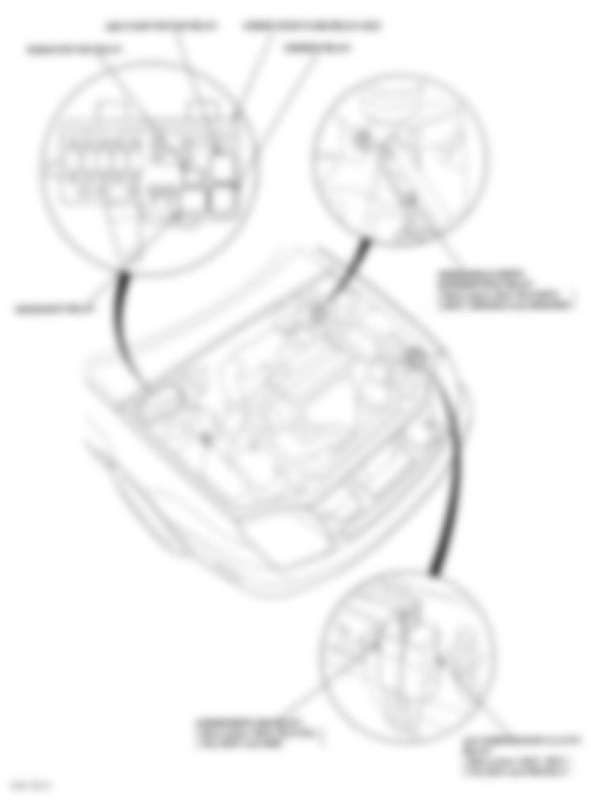 Honda Prelude 1997 - Component Locations -  Locating Under-Hood Fuse/Relay Box