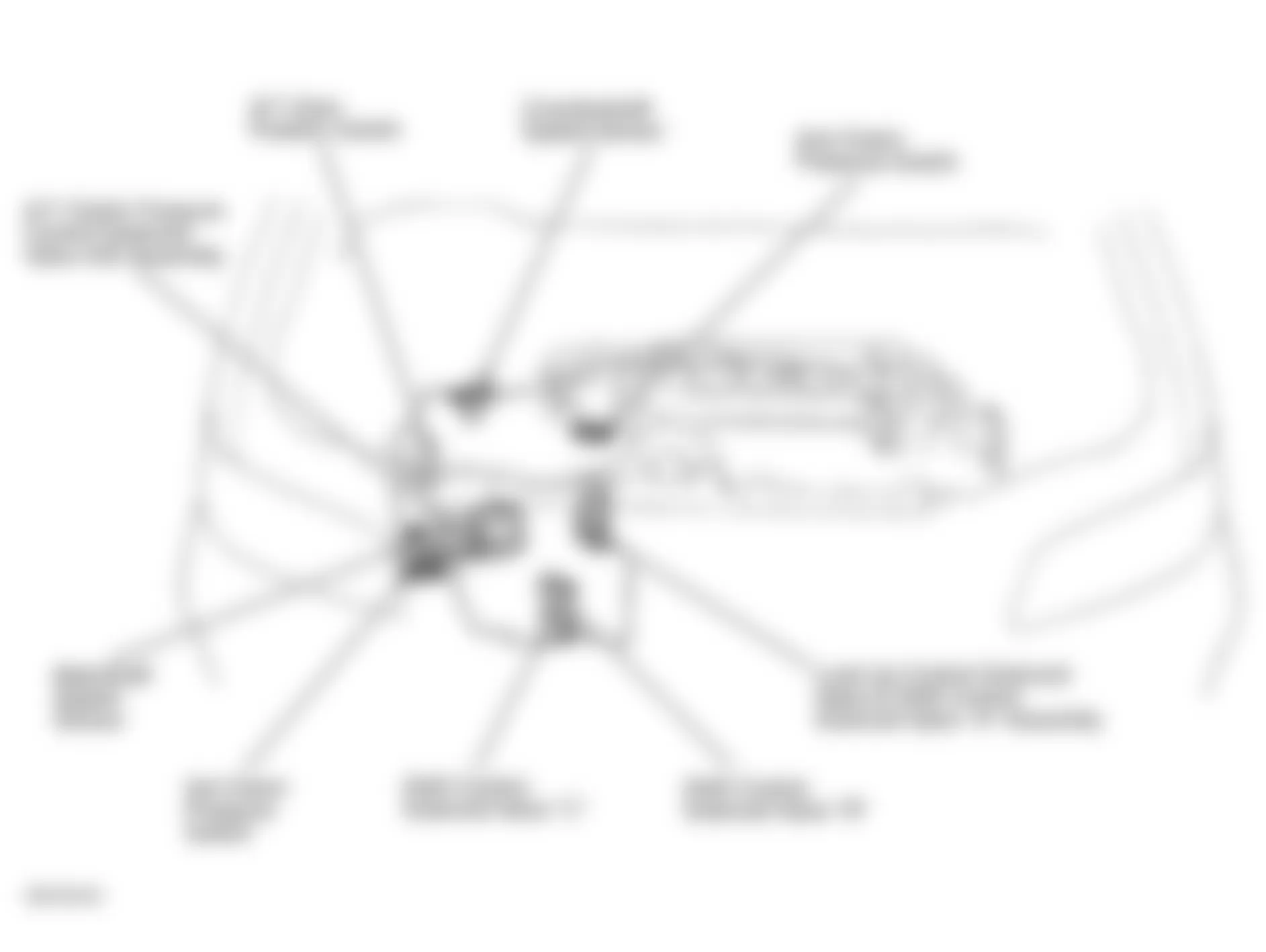 Honda Odyssey EX 1998 - Component Locations -  Transaxle