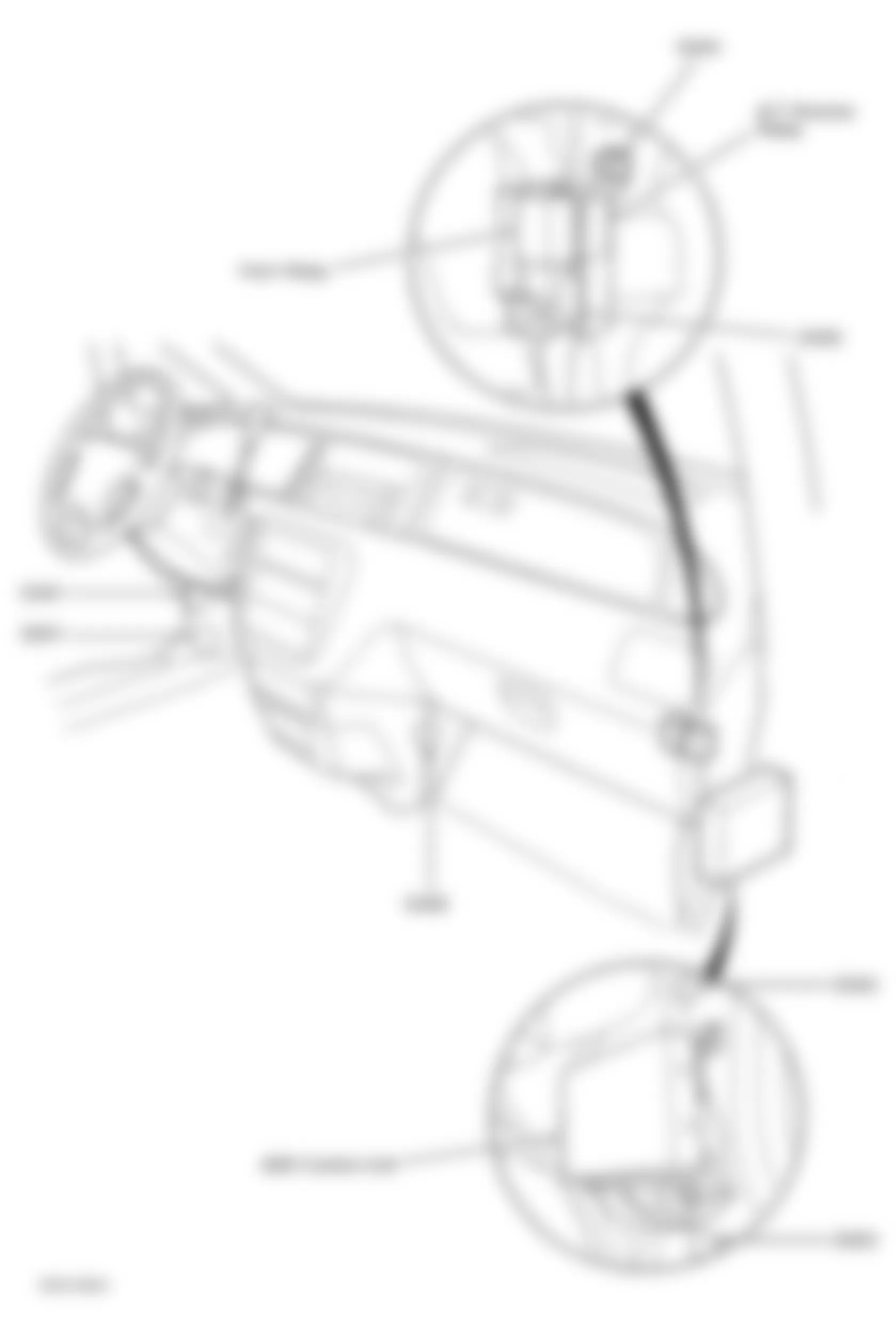 Honda Odyssey EX 1998 - Component Locations -  Right Side Of Dash