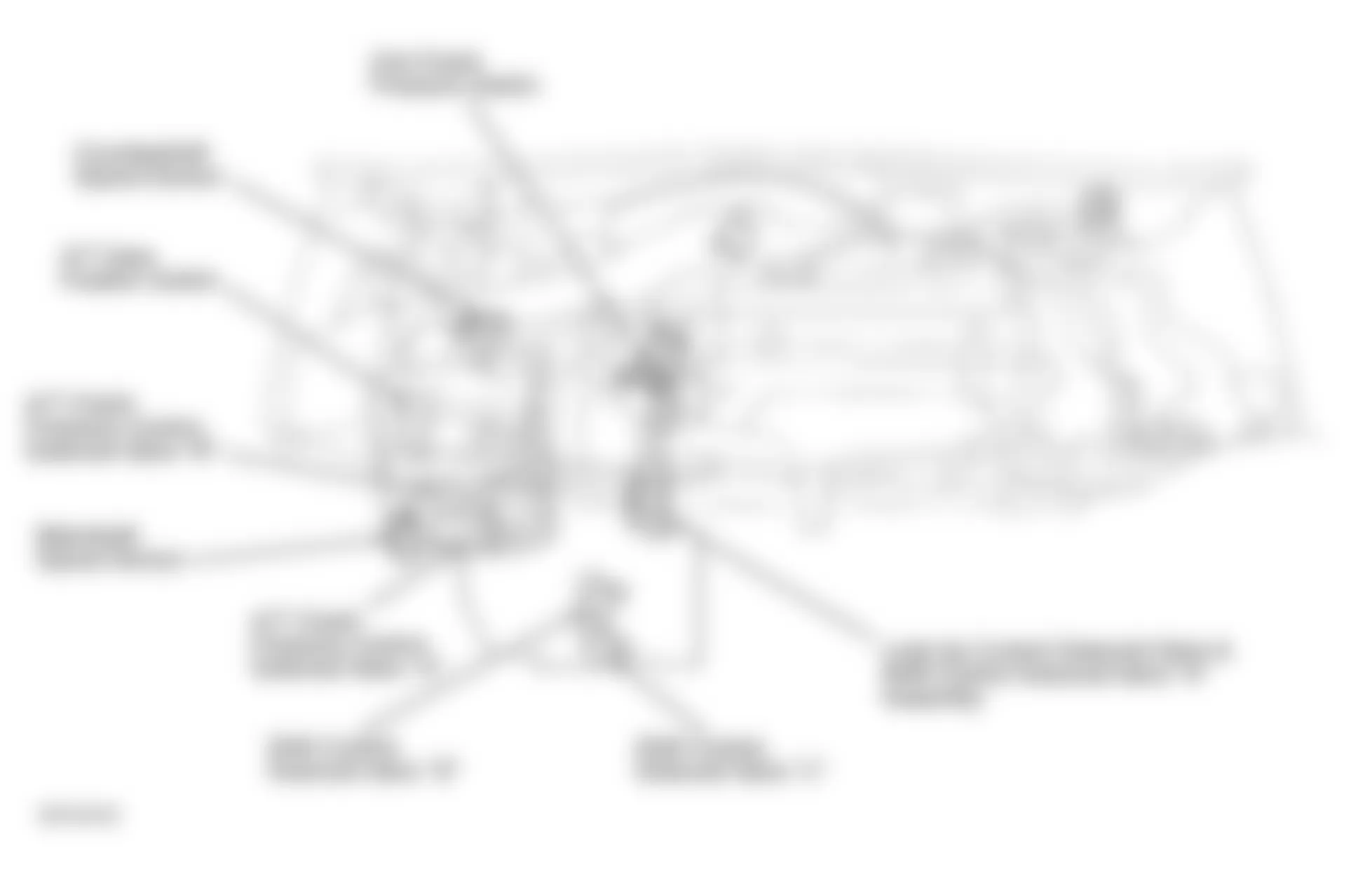 Honda Prelude 1998 - Component Locations -  Transaxle