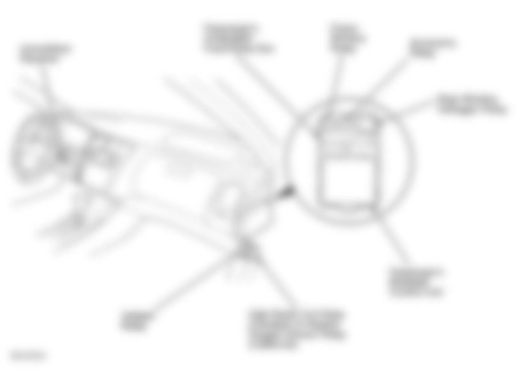 Honda Accord DX 1999 - Component Locations -  Right Side Of Dash