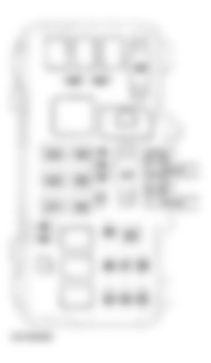 Honda Odyssey EX 1999 - Component Locations -  Locating Under-Hood Fuse/Relay Box