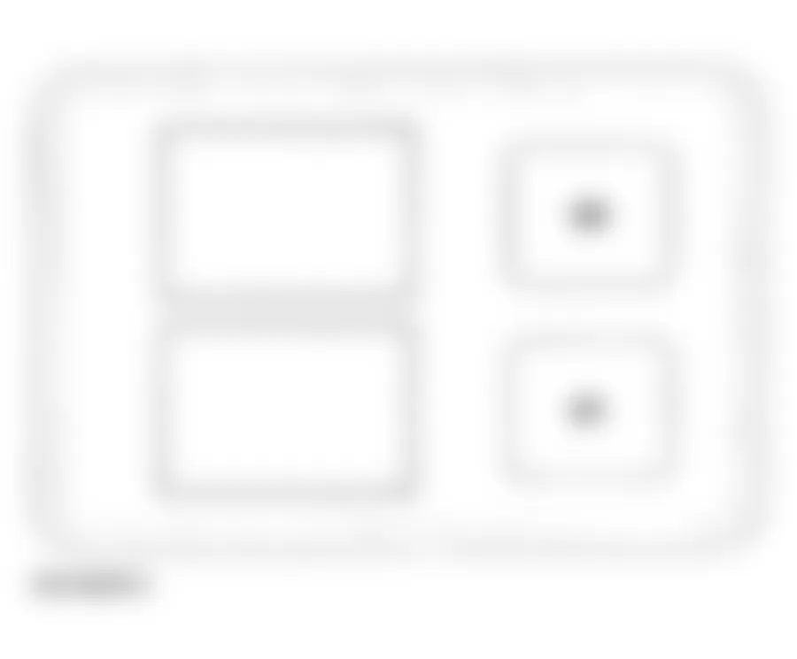 Honda Odyssey EX 1999 - Component Locations -  Locating Multi-Fuse/Relay Box A