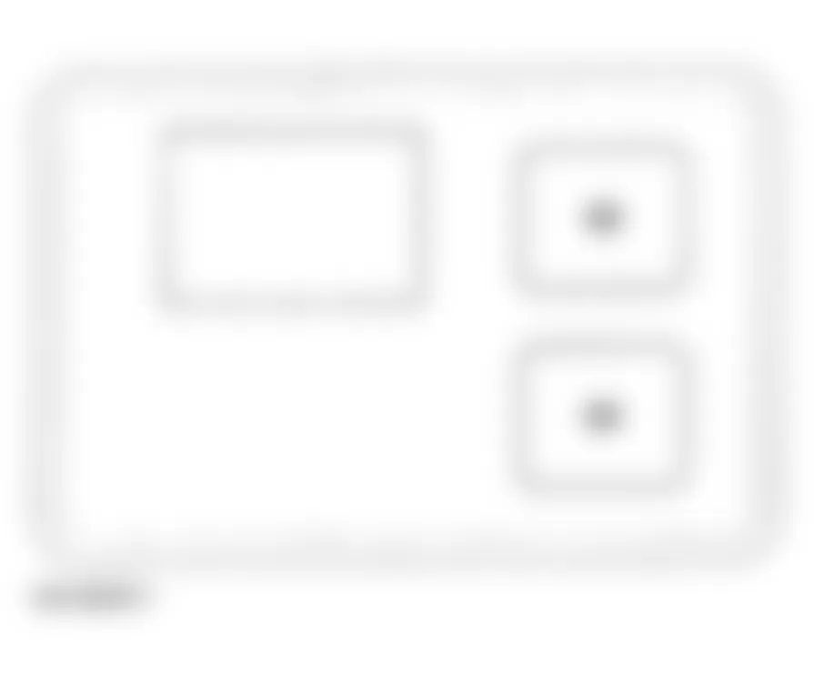 Honda Odyssey EX 1999 - Component Locations -  Locating Multi-Fuse/Relay Box