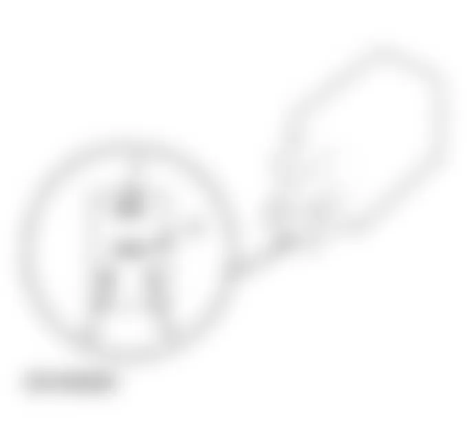 Honda Odyssey EX 1999 - Component Locations -  Checking Continuity Between Terminals (Type 3)