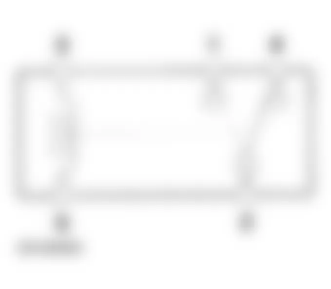 Honda Odyssey EX 1999 - Component Locations -  Checking Continuity Between Terminals