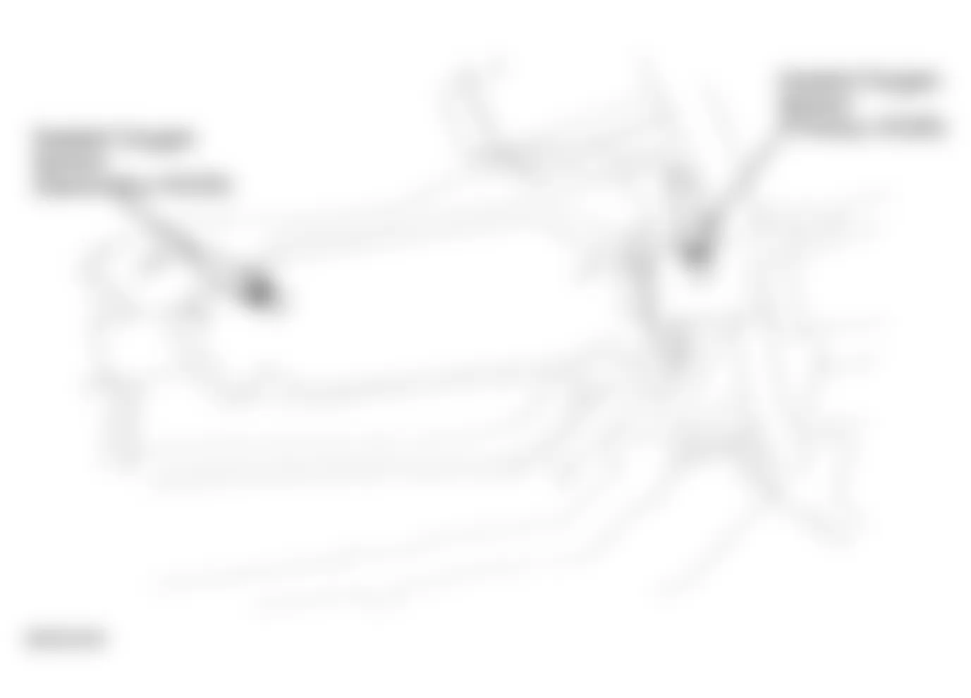 Honda Prelude 1999 - Component Locations -  Catalytic Converter