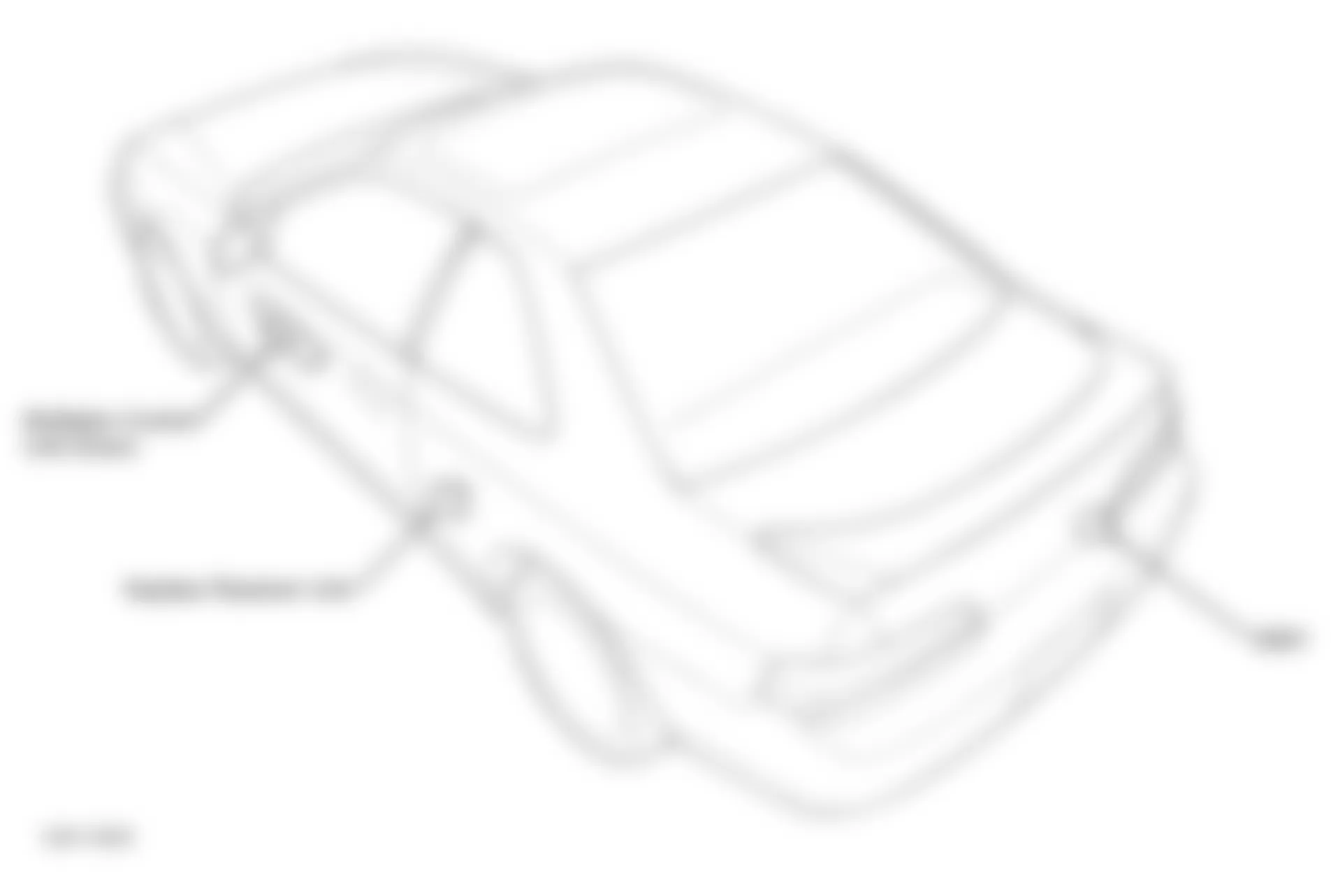 Honda Prelude 1999 - Component Locations -  Left Side Of Vehicle