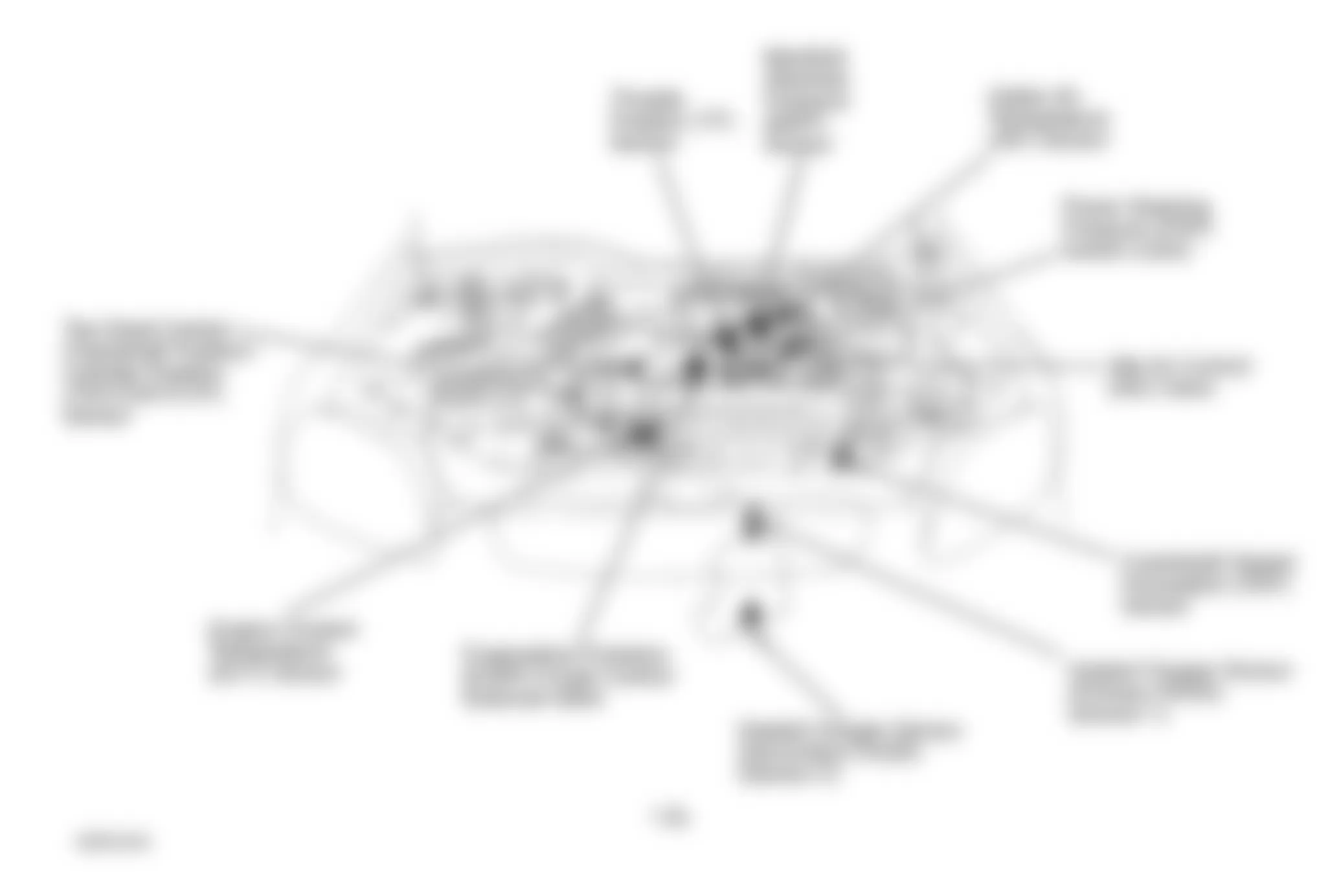 Honda Civic CX 2000 - Component Locations -  Engine Compartment (1.6L)