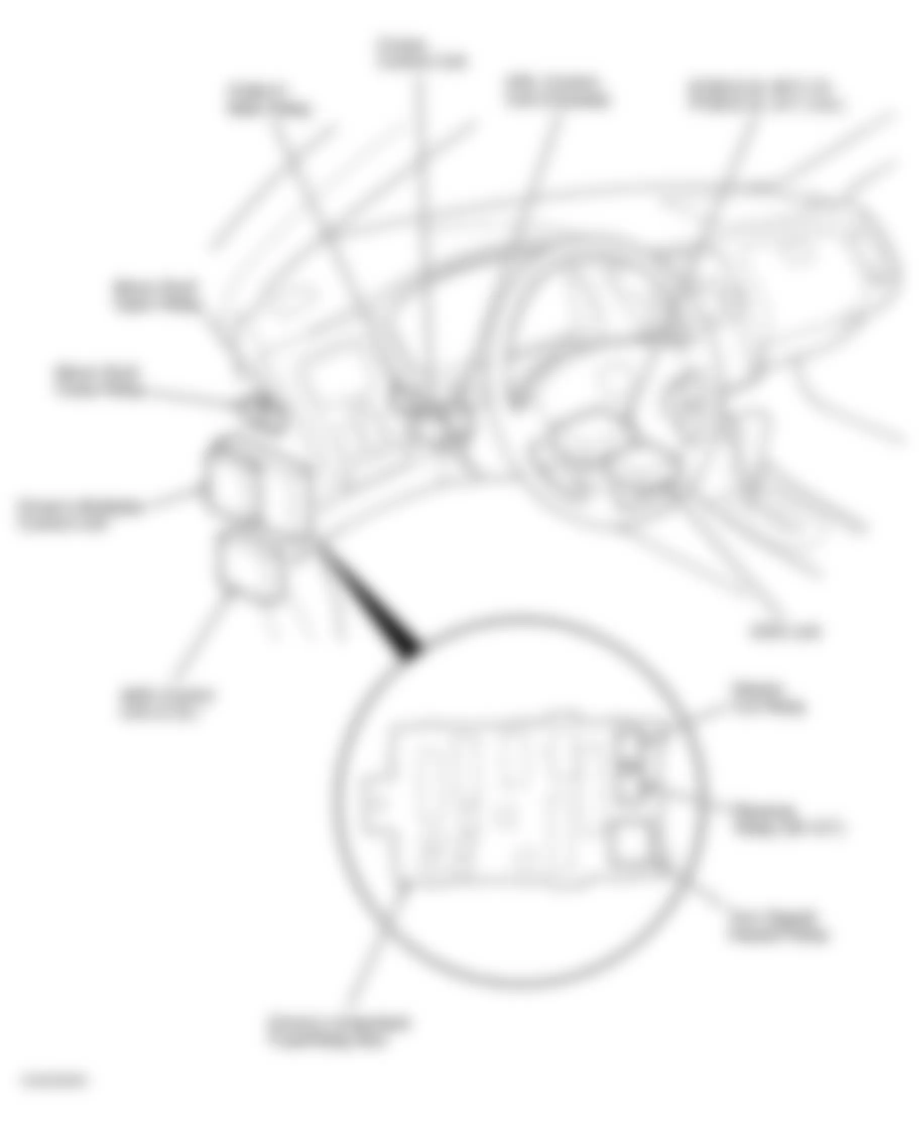 Honda Accord SE 2002 - Component Locations -  Left Side Of Dash