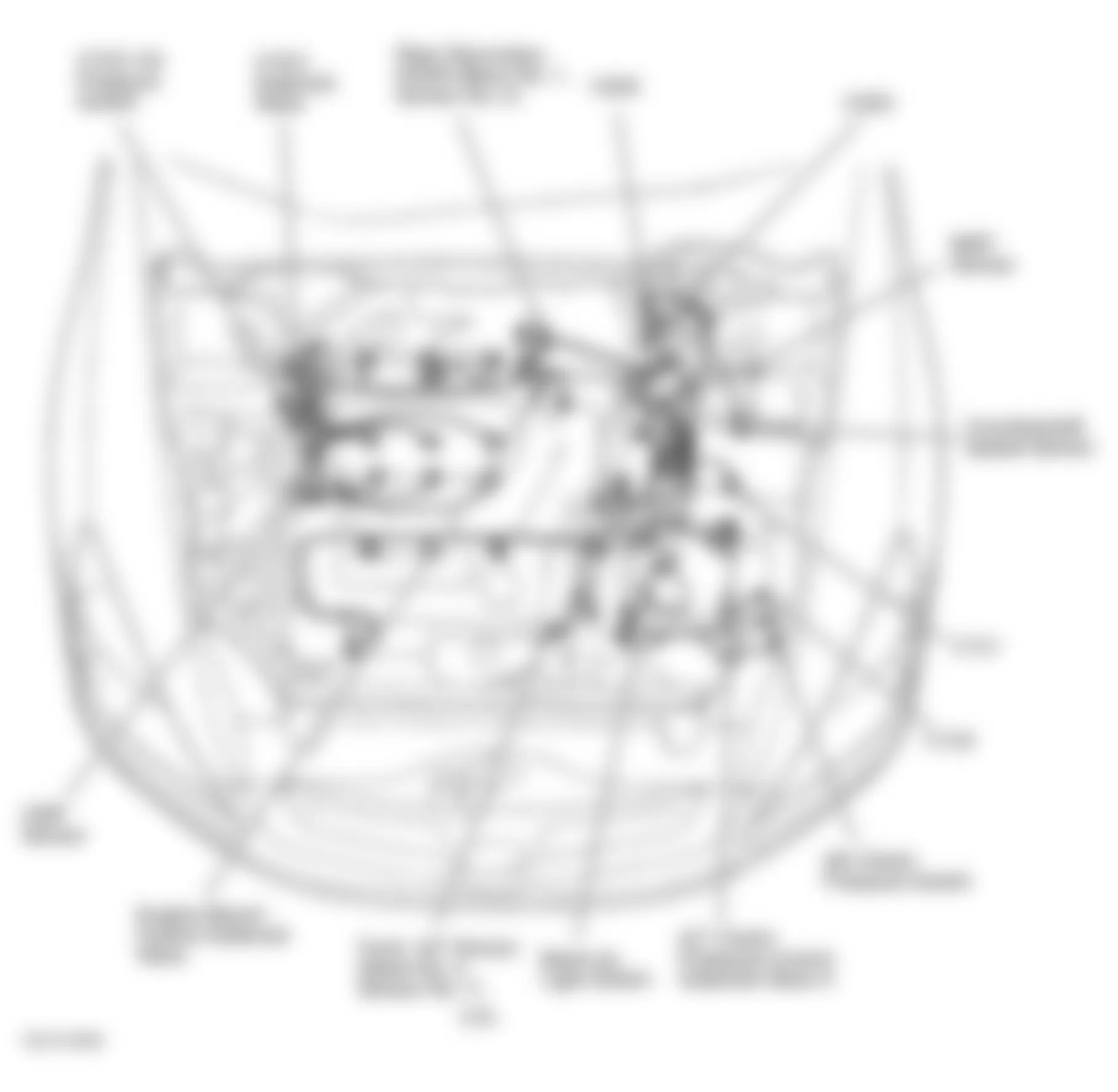 Honda Accord DX 2003 - Component Locations -  Engine Compartment (3.0L)