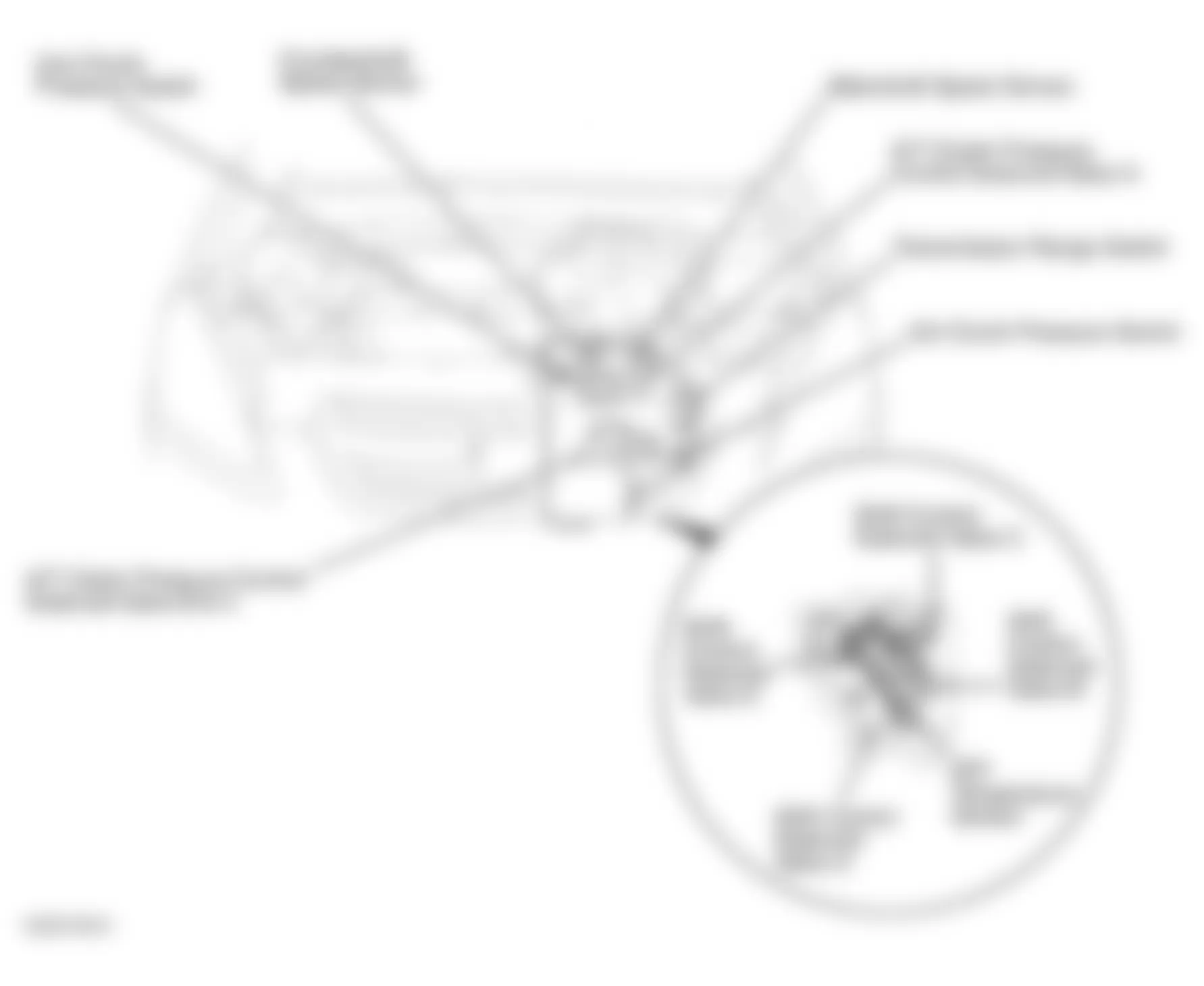 Honda CR-V EX 2003 - Component Locations -  Transaxle