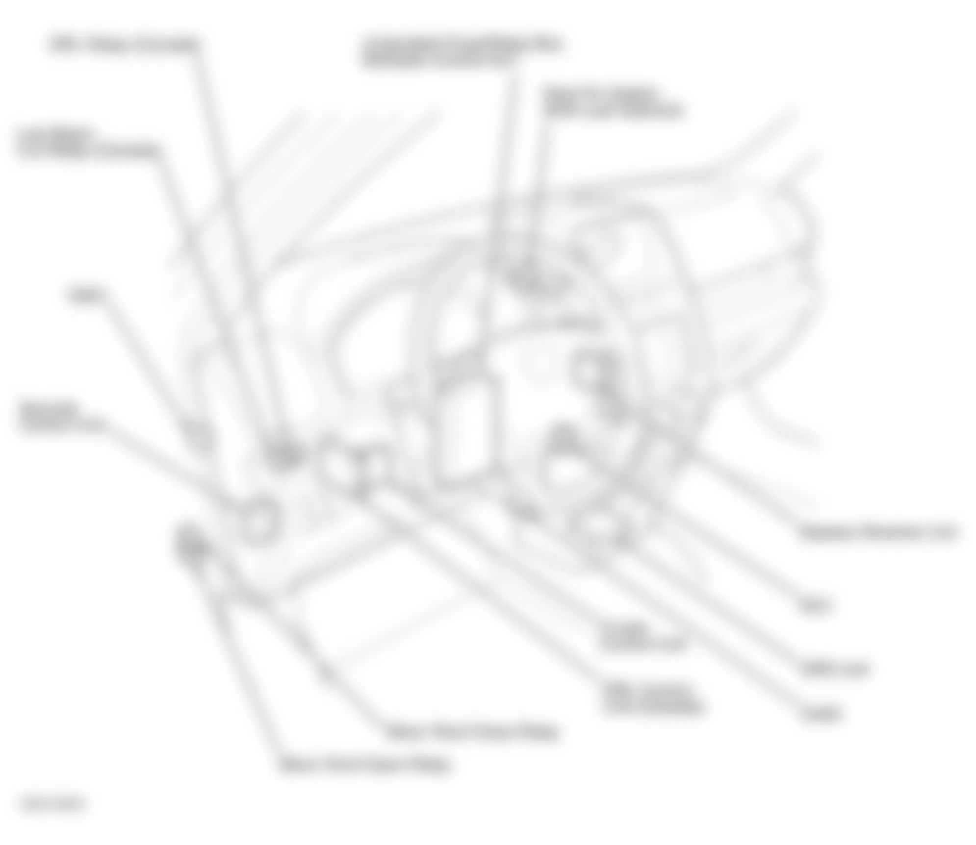 Honda CR-V EX 2003 - Component Locations -  Left Side Of Dash