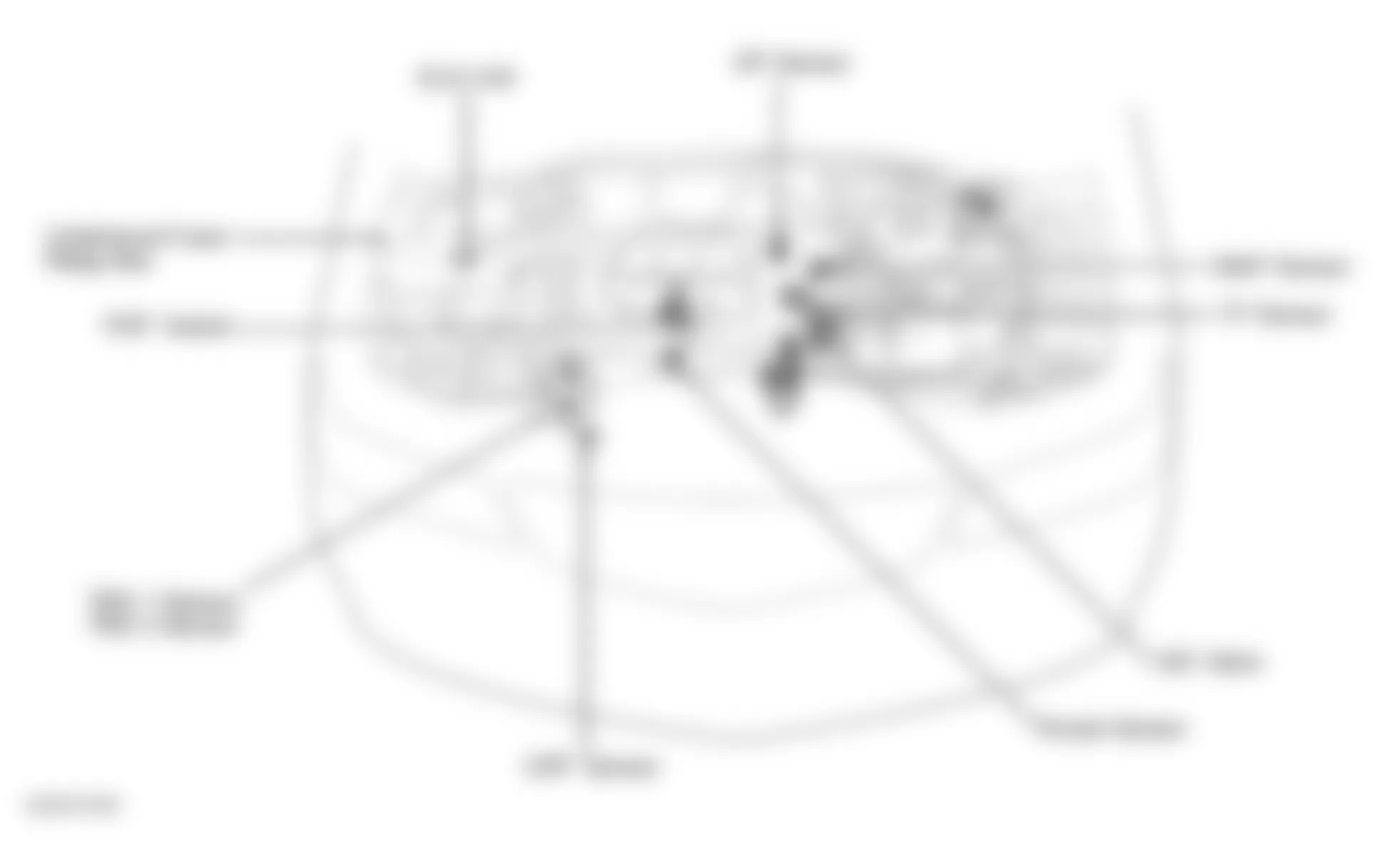 Honda Odyssey EX 2003 - Component Locations -  Engine Compartment
