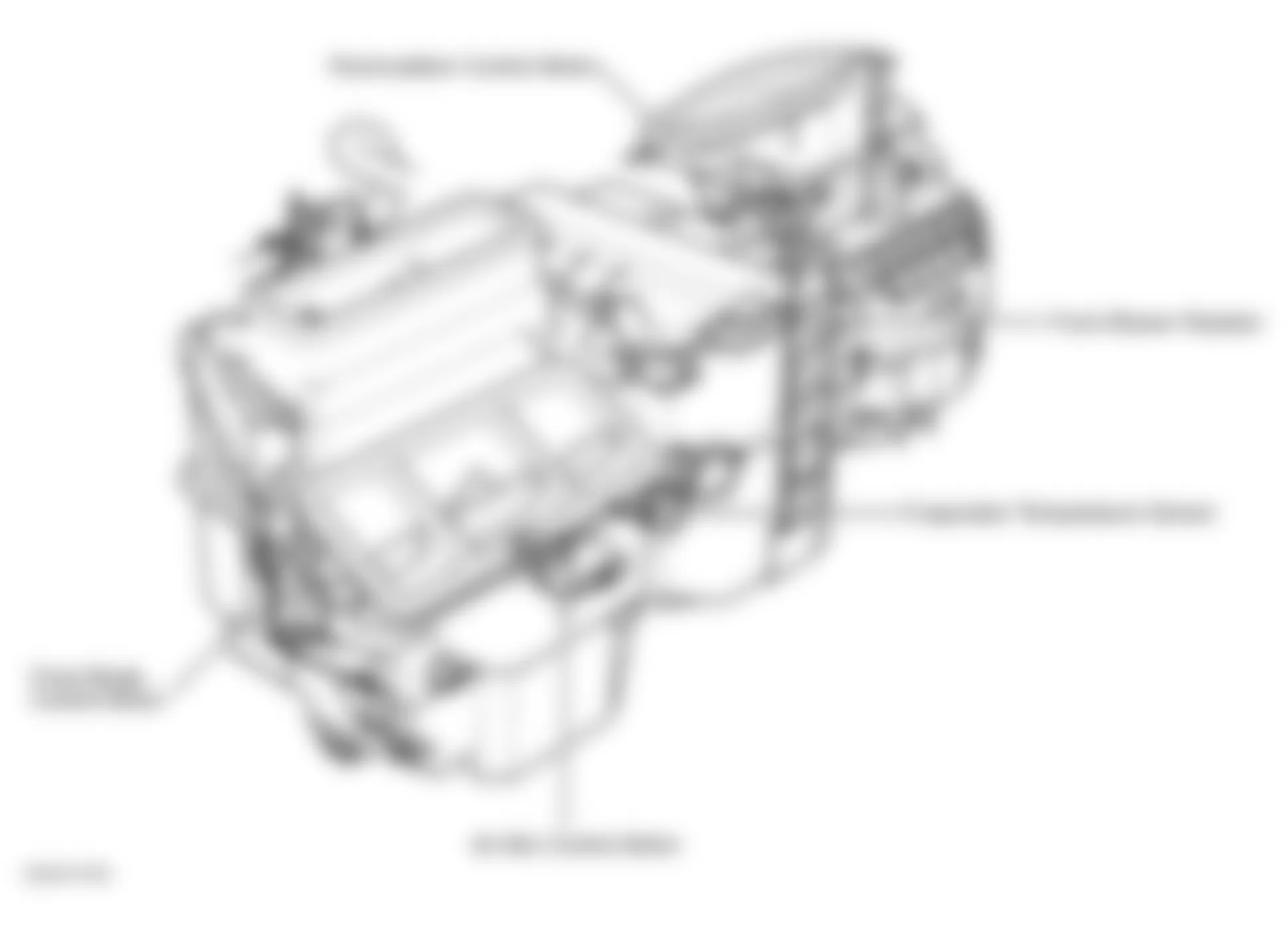 Honda Odyssey EX 2003 - Component Locations -  HVAC Assembly