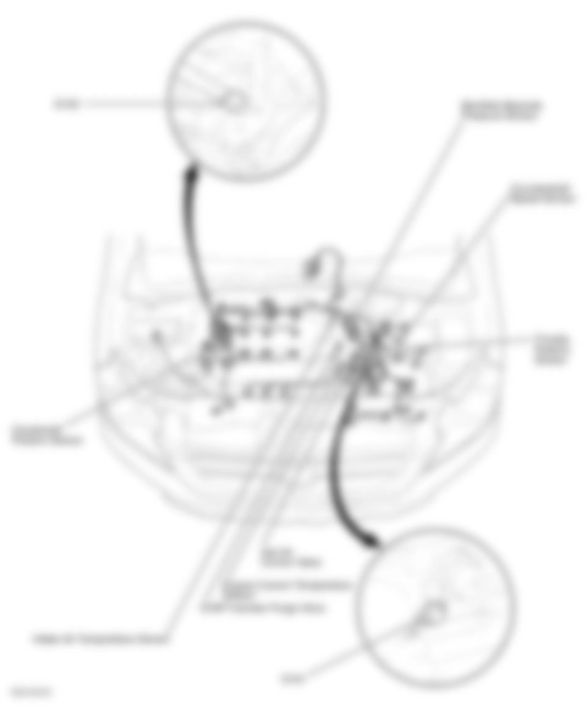 Honda Pilot EX 2003 - Component Locations -  Engine Compartment