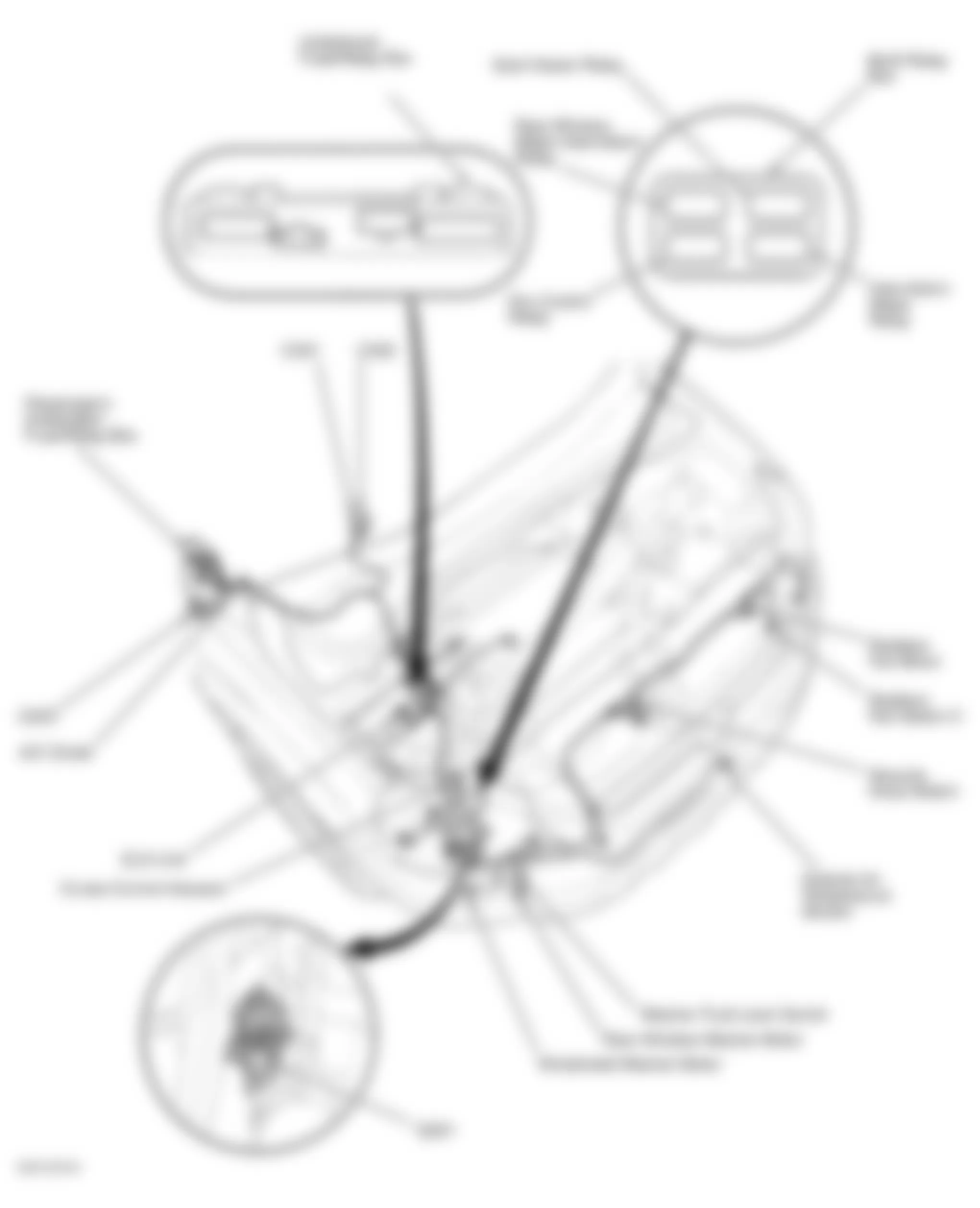 Honda Pilot EX 2003 - Component Locations -  Engine Compartment