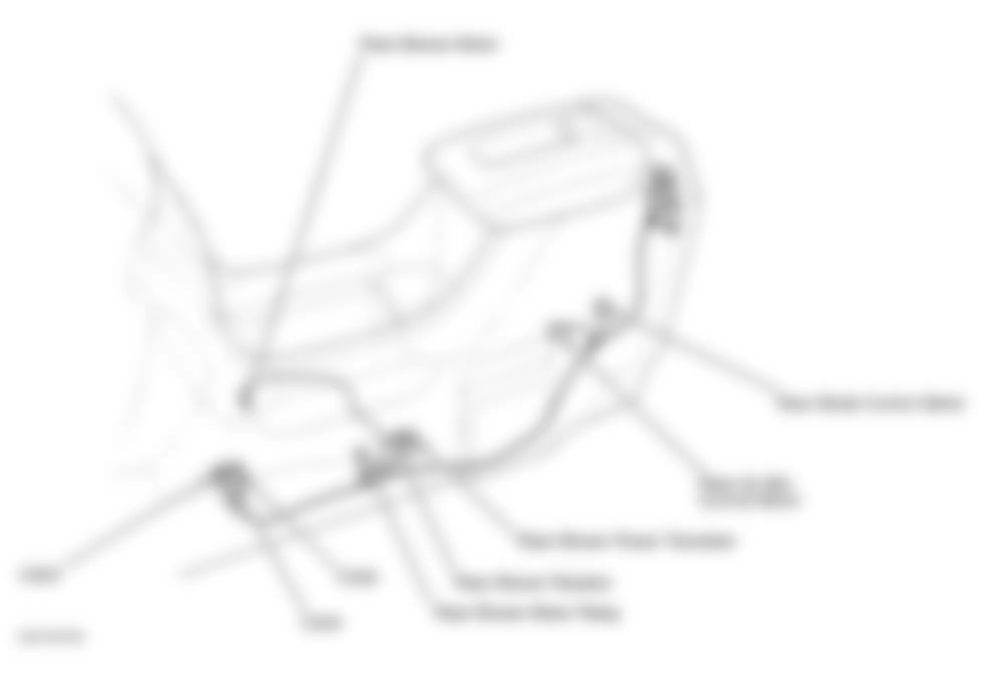 Honda Pilot EX 2003 - Component Locations -  Center Console