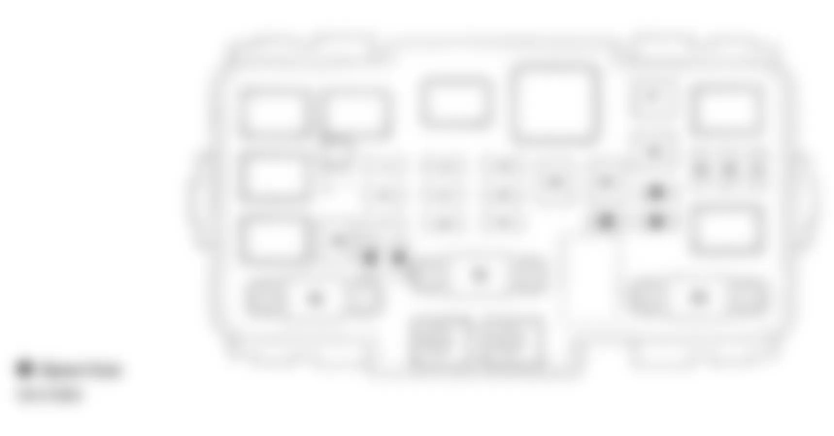 Honda Civic EX 2004 - Component Locations -  Identifying Under-Hood Fuse/Relay Box Components