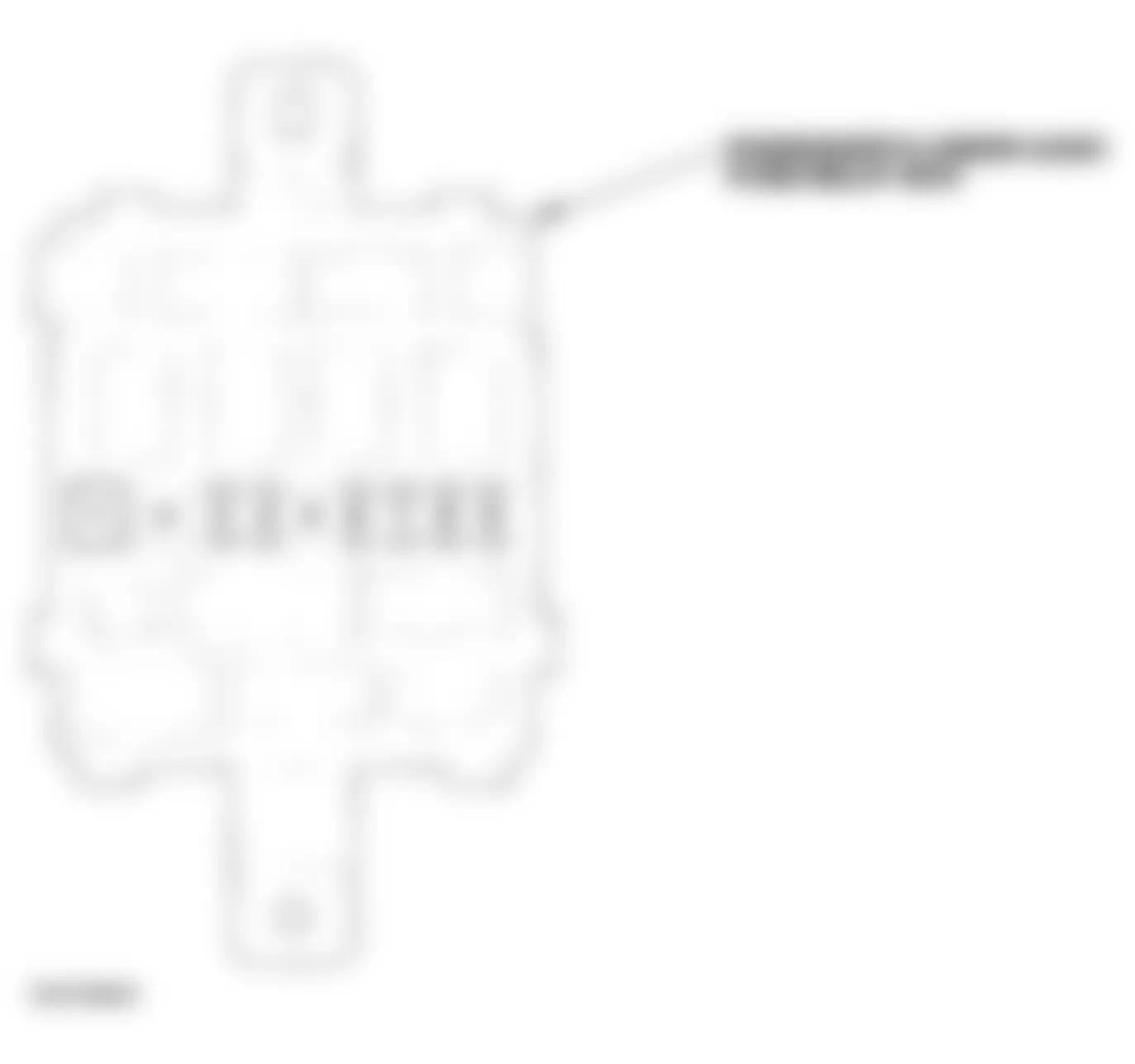 Honda Odyssey EX 2005 - Component Locations -  Identifying Passengers Under-Dash Fuse/Relay Box Components